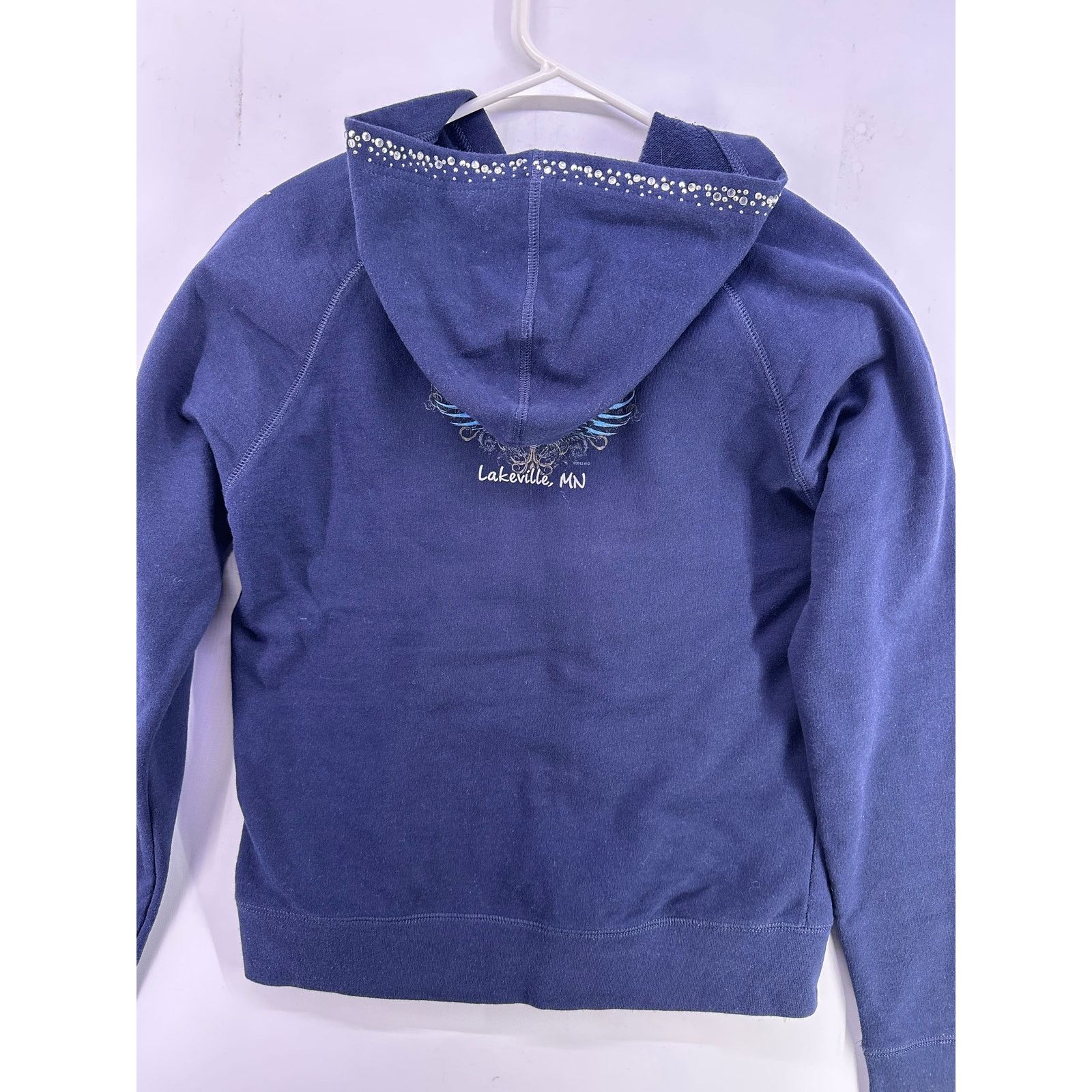Harley Davidson Harley Davidson Twin Cities Lakeville Navy Zipup Hoodie 2012 Size M / US 6-8 / IT 42-44 - 9 Thumbnail