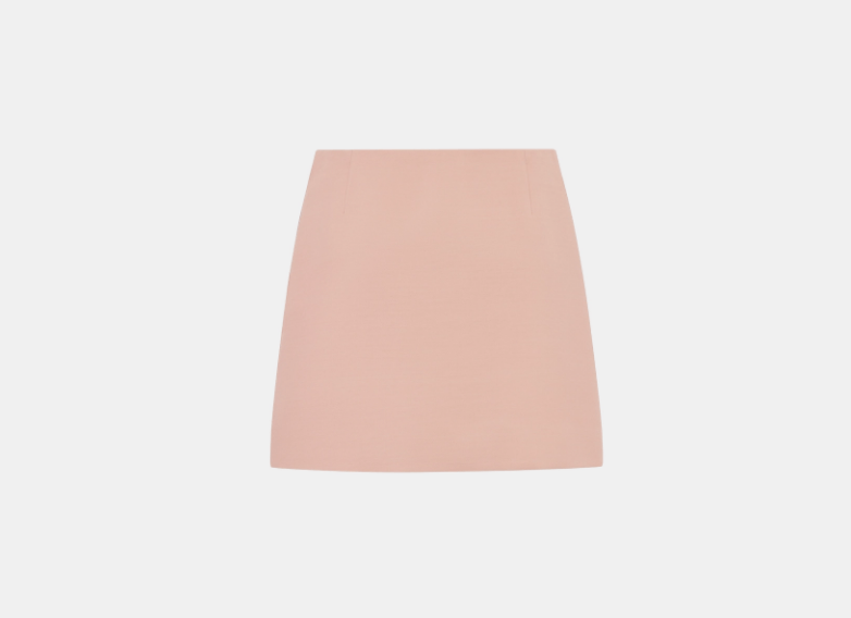 o1w1db11225 421J45 Flared Mini Skirt in Pink