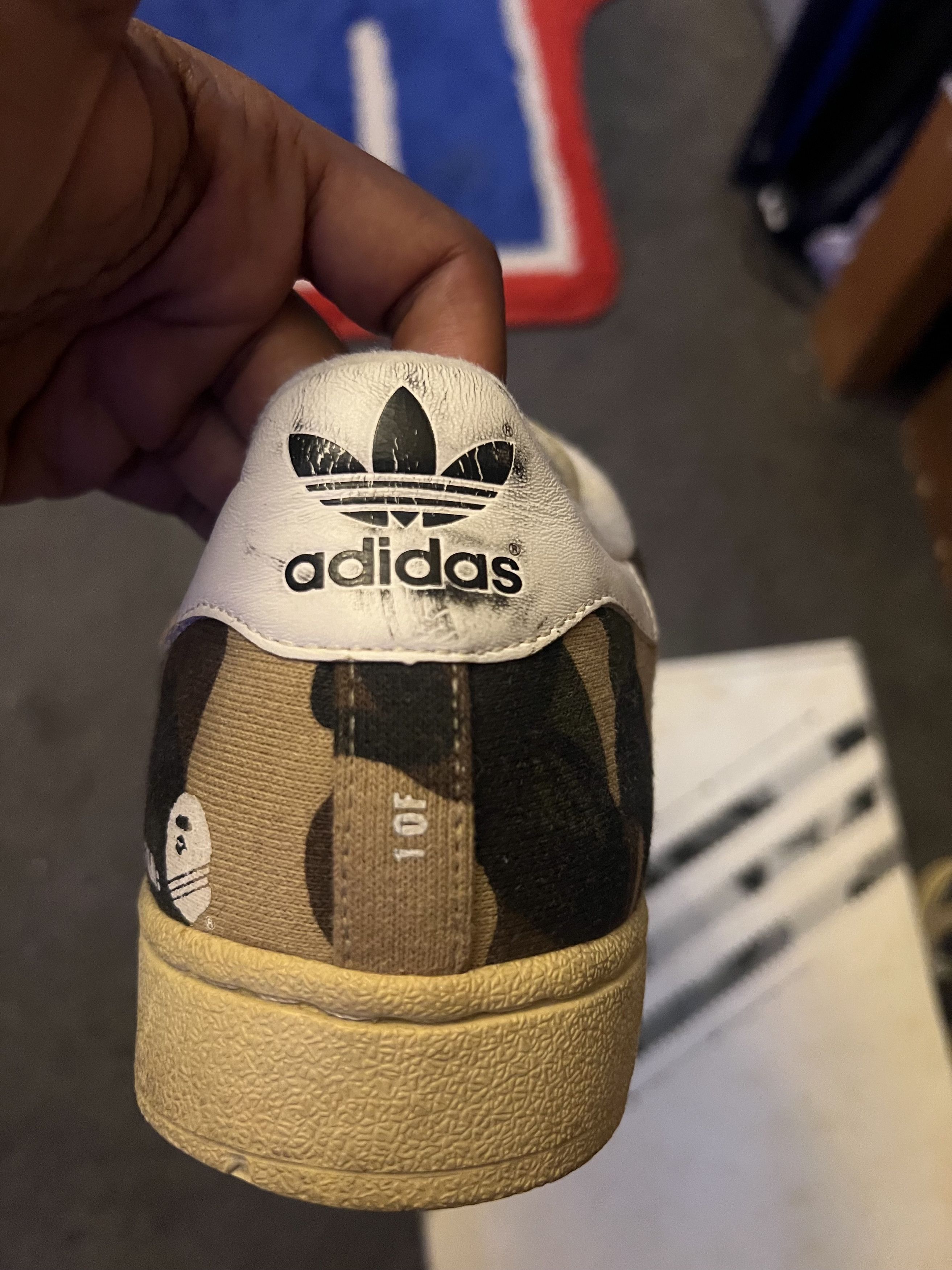 Adidas Adidas x Bape Super Ape Skate Size US 8.5 / EU 41-42 - 5 Thumbnail