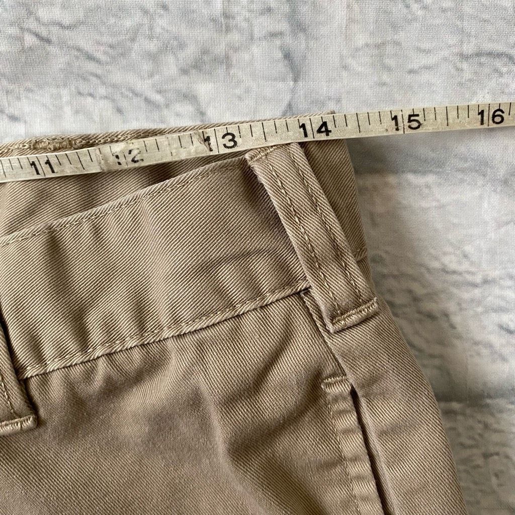 Lands' End Lands End men 30/30 cotton blend flat front tan chinos Size US 30 / EU 46 - 10 Thumbnail