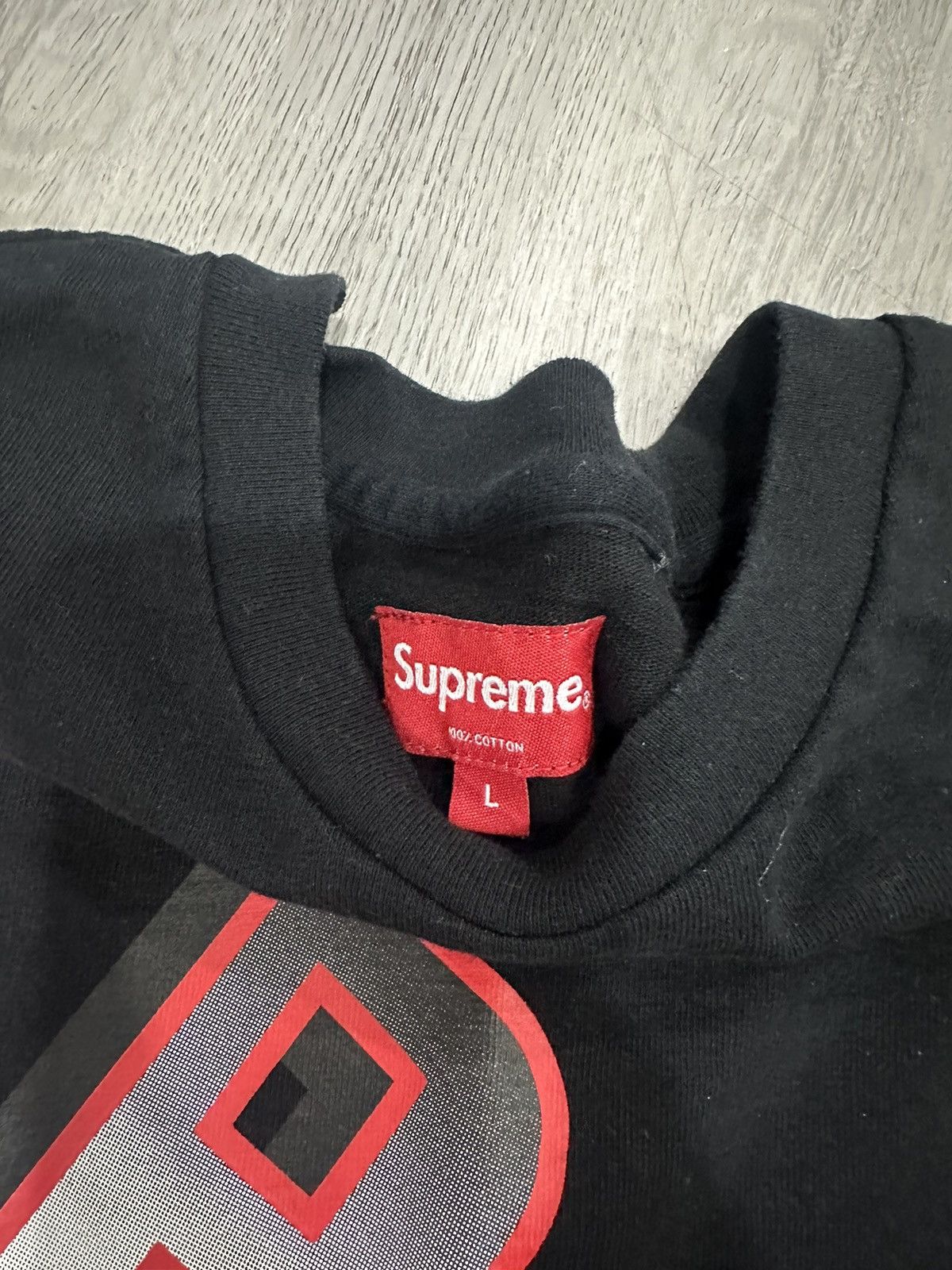 Supreme supreme black T shirt Size US L / EU 52-54 / 3 - 4 Thumbnail