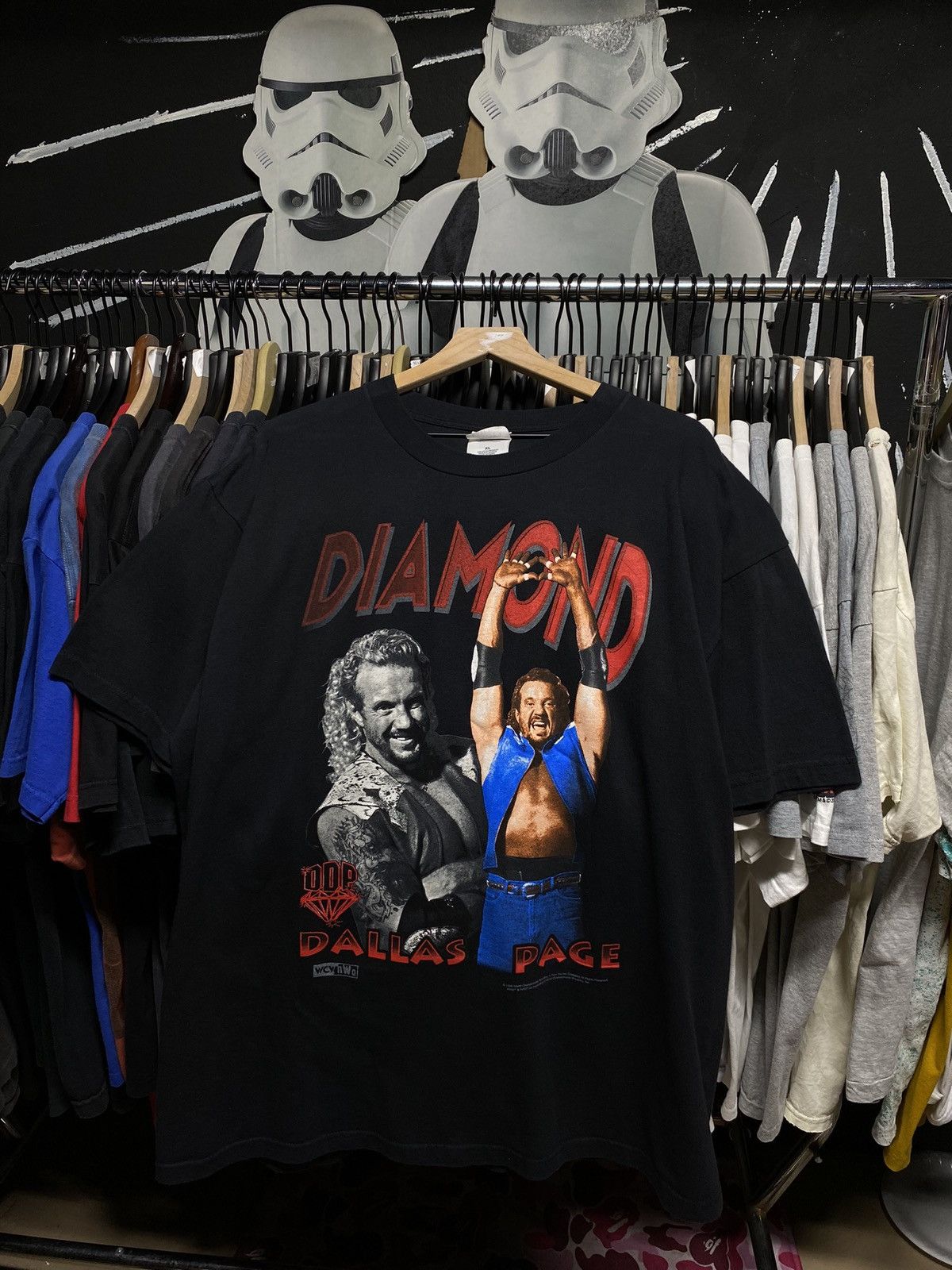 Vintage Vintage 1998 WWF Diamond Dallas Page Wrestling Shirt XLarge Size US XL / EU 56 / 4 - 1 Thumbnail