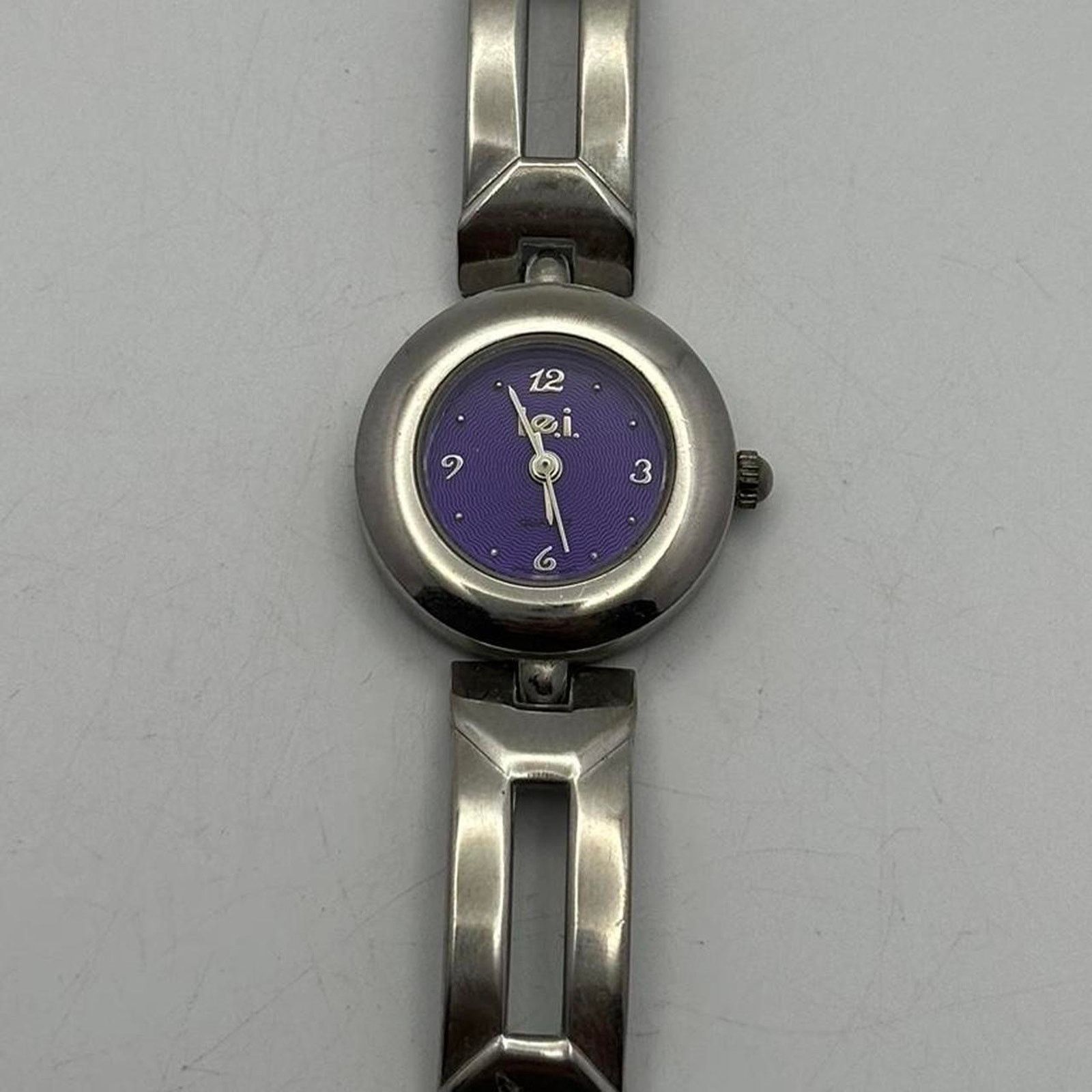 L.E.I. Silver & purple lei watch Size ONE SIZE - 1 Thumbnail