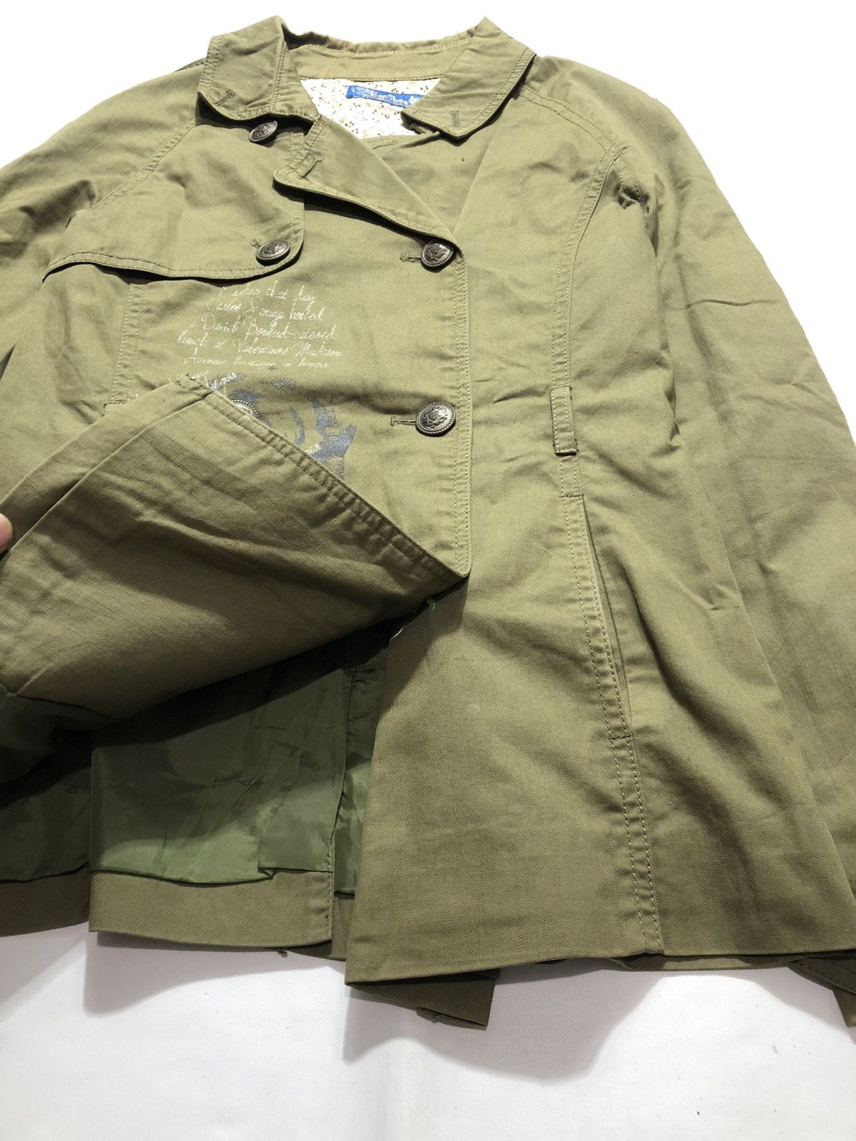 If Six Was Nine Japanese Gothic Choats Jacket GOA Style Size US M / EU 48-50 / 2 - 6 Thumbnail