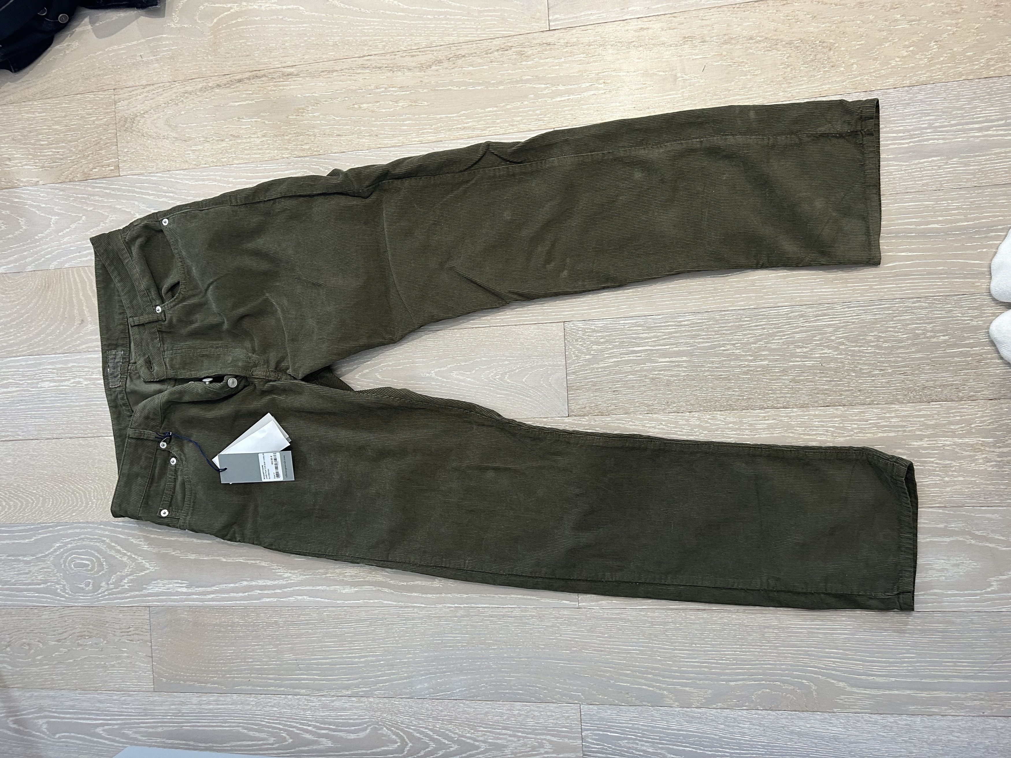 Officine Generale James Bonsai Dye Corduroy Pant Size US 31 - 2 Thumbnail