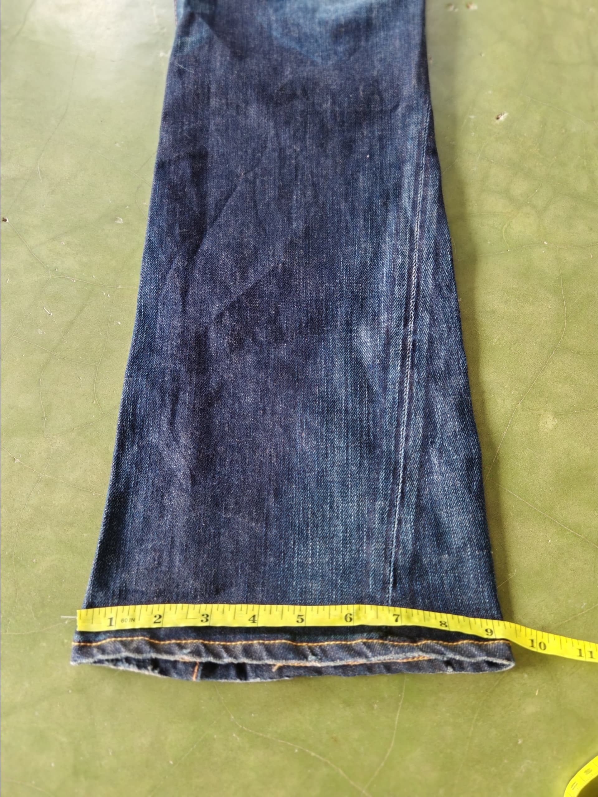 Edwin 🔥90s Style Flared Spiral Edwin Sick Mudwash Jeans Size US 29 - 13 Thumbnail