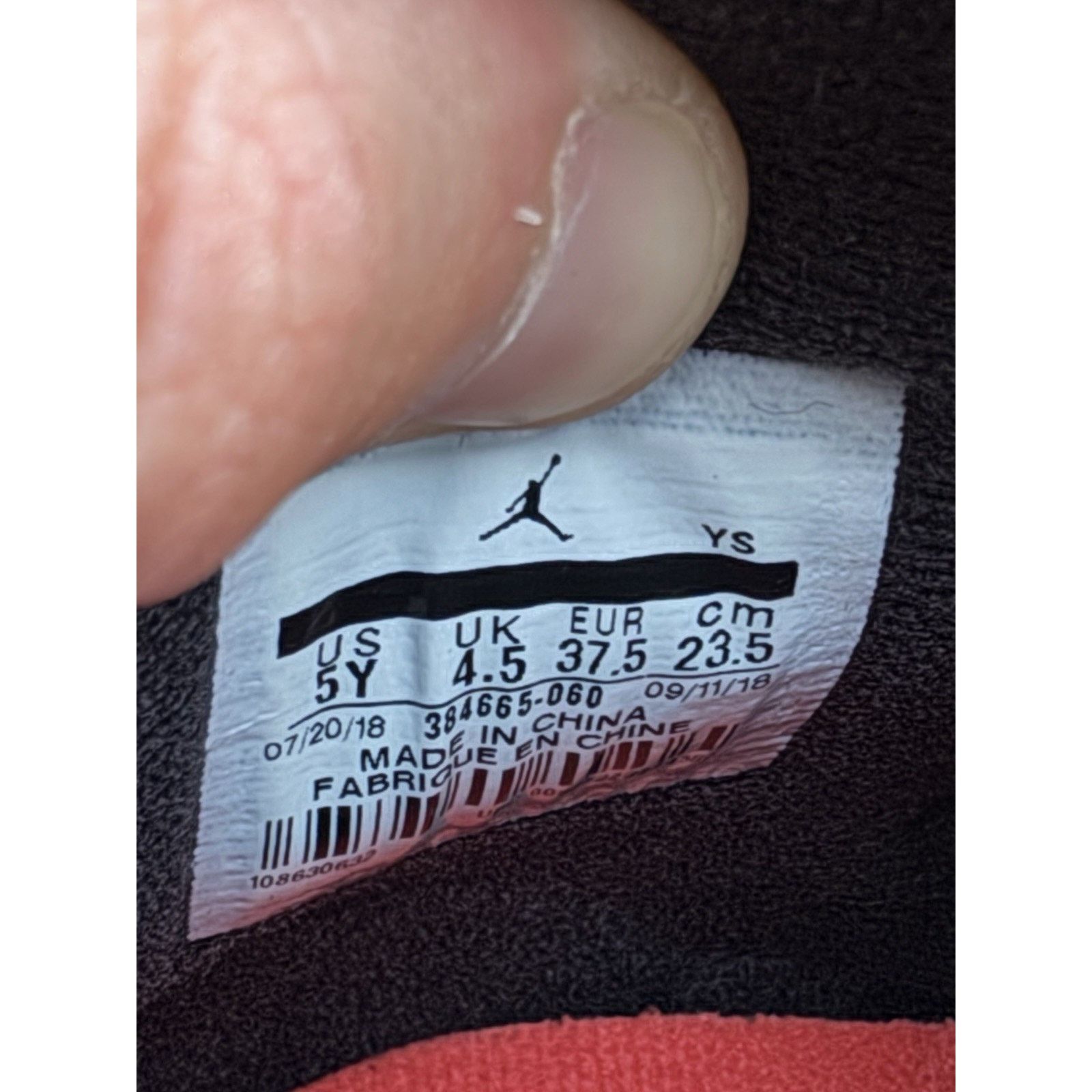 Jordan Brand Jordan 6 Retro Mid Infrared Size 5y / 6.5 Women’s(read desc) Size US 5 / EU 37 - 6 Thumbnail
