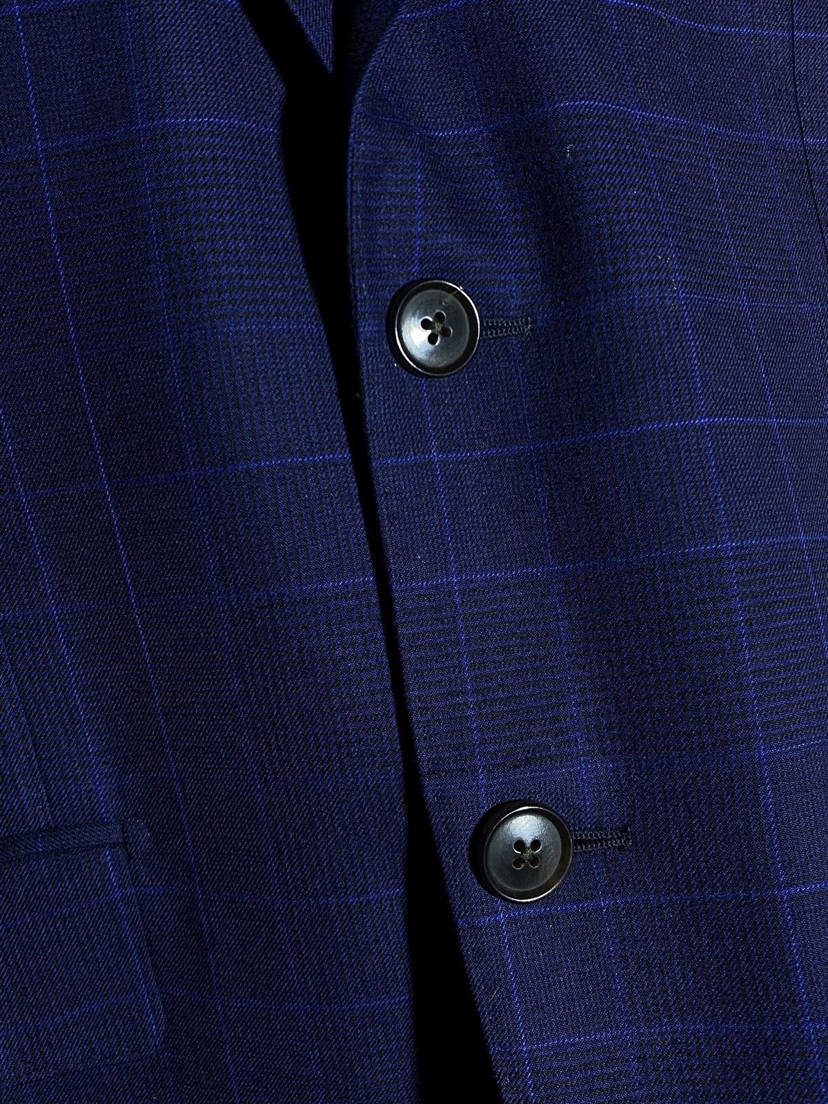 Suitsupply Suitsupply Pure Wool Checkered Blazer 2 Button Sport Coat Size 48S - 10 Thumbnail