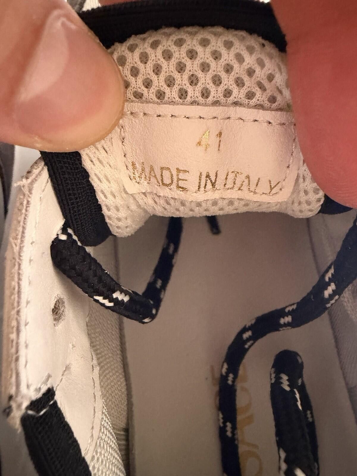 Versace Versace Chain Reaction Sneakers Grey White Shoes EU 41 US 8 Size US 8 / EU 41 - 7 Thumbnail