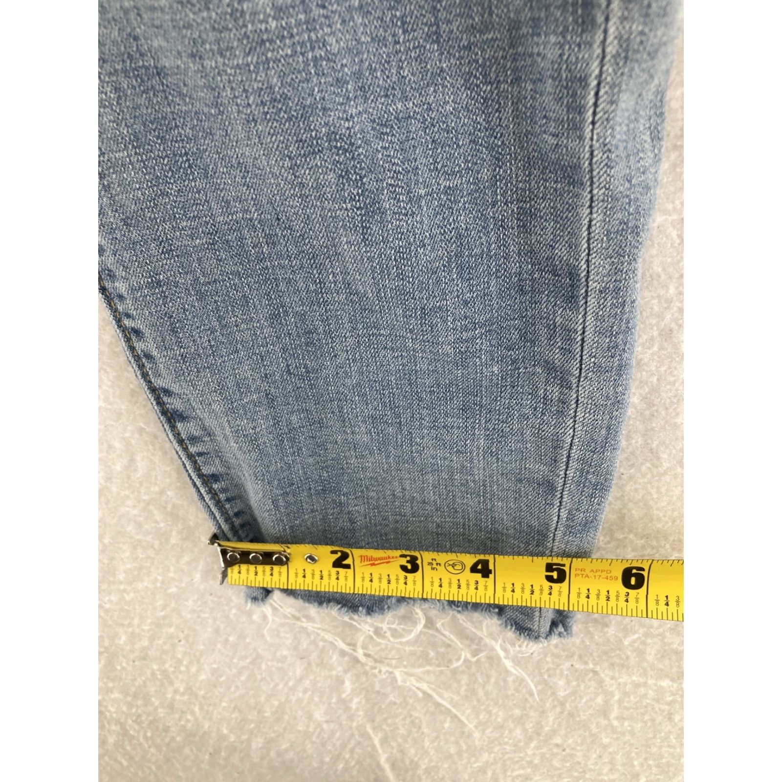 Lucky Brand Lucky Brand Jeans 6 Hayden Crop Womens Jeans Blue Cotton Blend Denim 27 Inseam 28 Waist 6 Regular Cropped 90s Theme Size 28" / US 6 / IT 42 - 7 Thumbnail