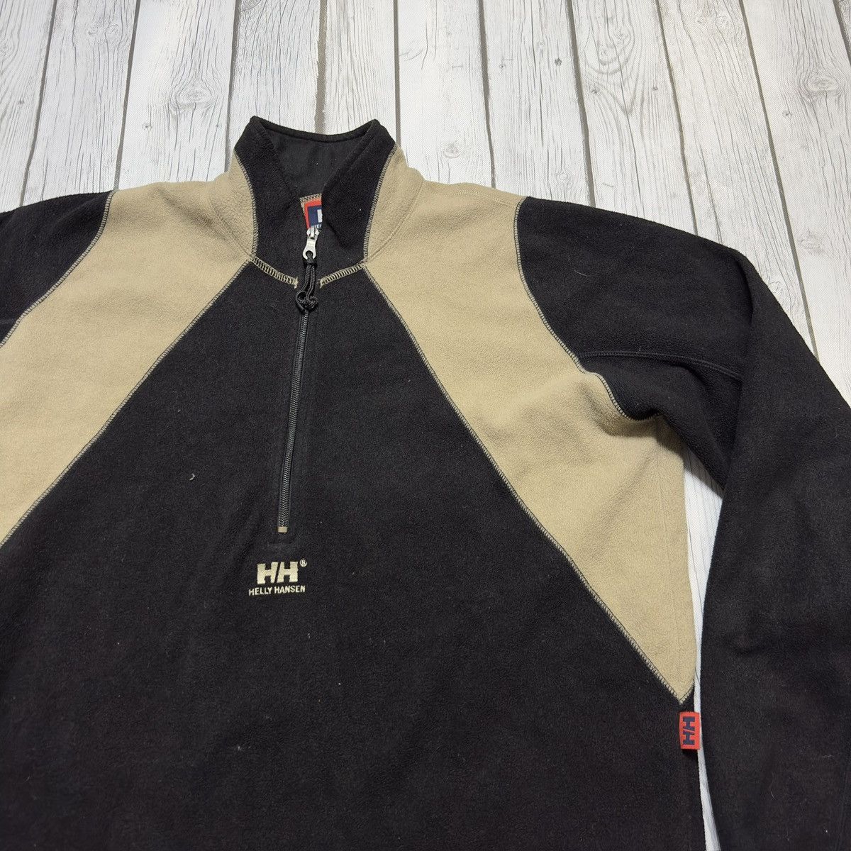 Helly Hansen × Vintage Vintage Helly Hansen fleece sweatshirt Size US L / EU 52-54 / 3 - 3 Thumbnail