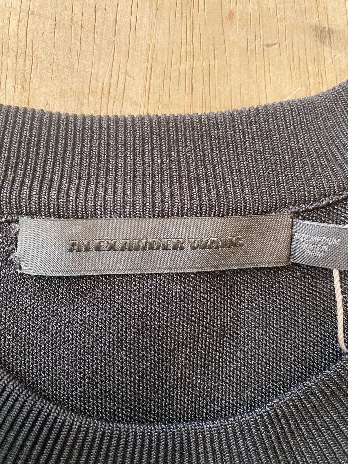 Alexander Wang Alexander Wang Broken Stripe Sweatshirt Size M Size US M / EU 48-50 / 2 - 3 Thumbnail
