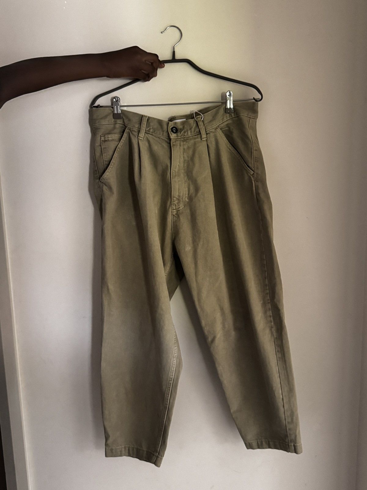 Bershka Bershka Denim Jeans Cropped Size US 34 / EU 50 - 1 Thumbnail