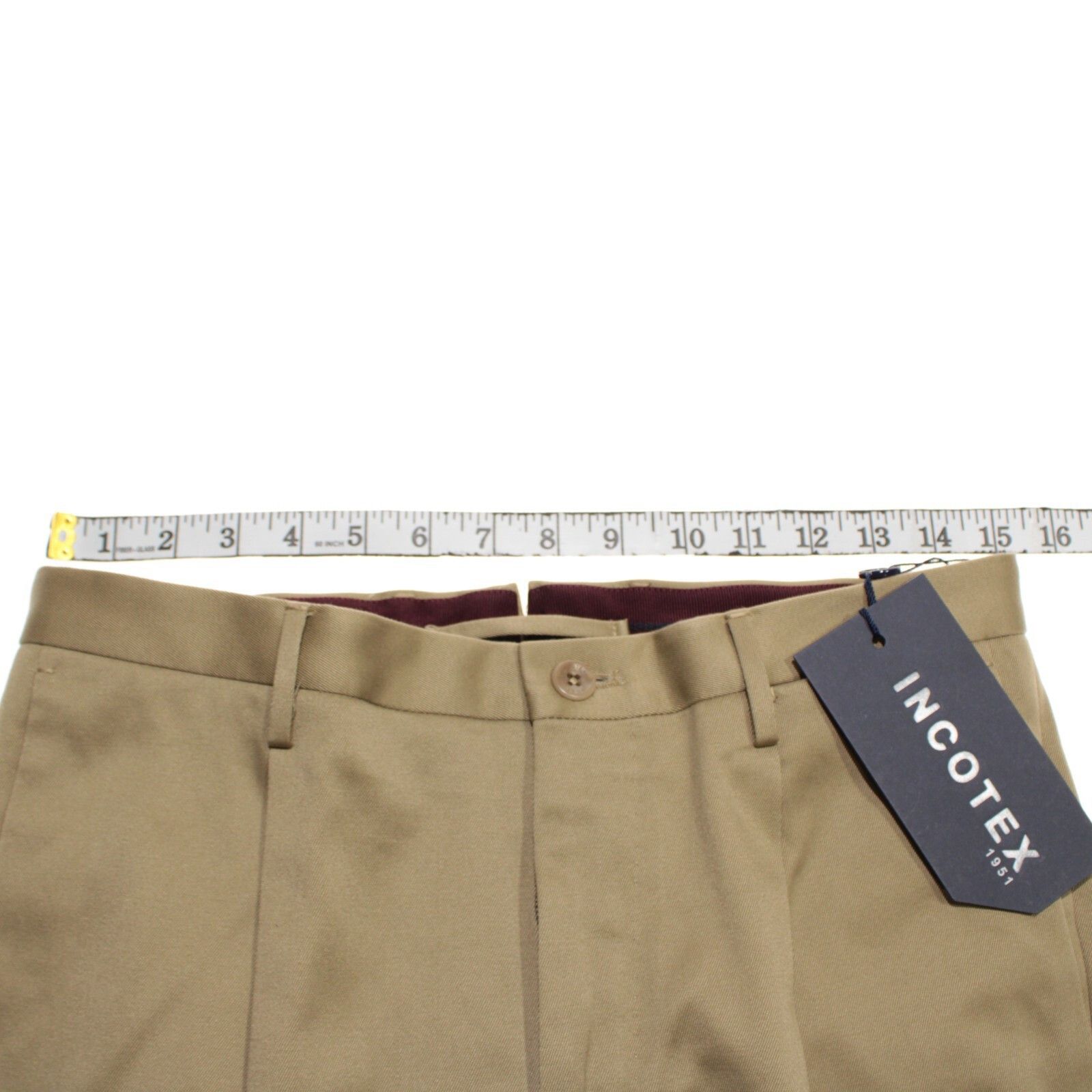 Incotex INCOTEX New with tags Chino Size 28 US In Beige Size US 28 / EU 44 - 5 Thumbnail