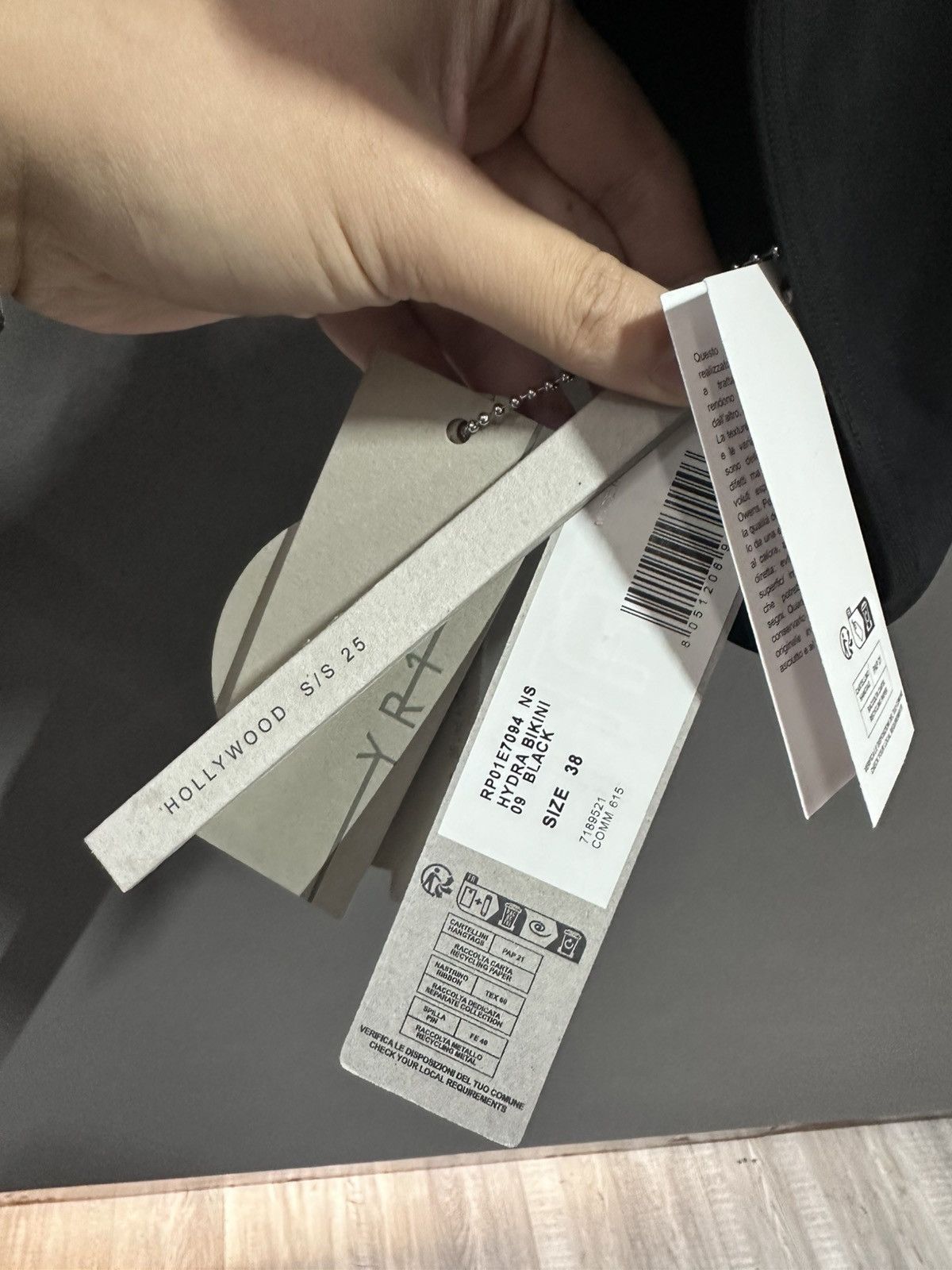 Rick Owens Rick owens Hydra Bikini Size XS / US 0-2 / IT 36-38 - 3 Thumbnail