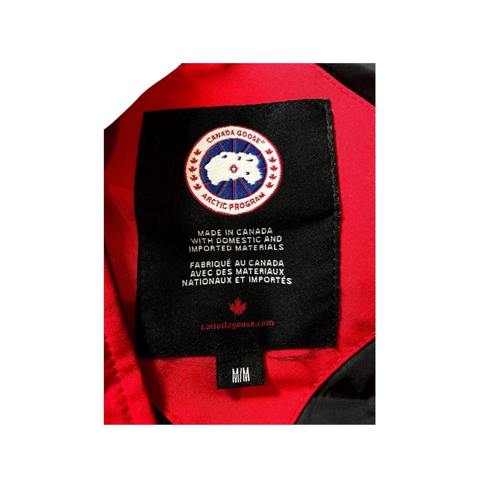 Canada Goose Canada Goose Duncan Red & Black Puffer Vest Size US M / EU 48-50 / 2 - 3 Thumbnail