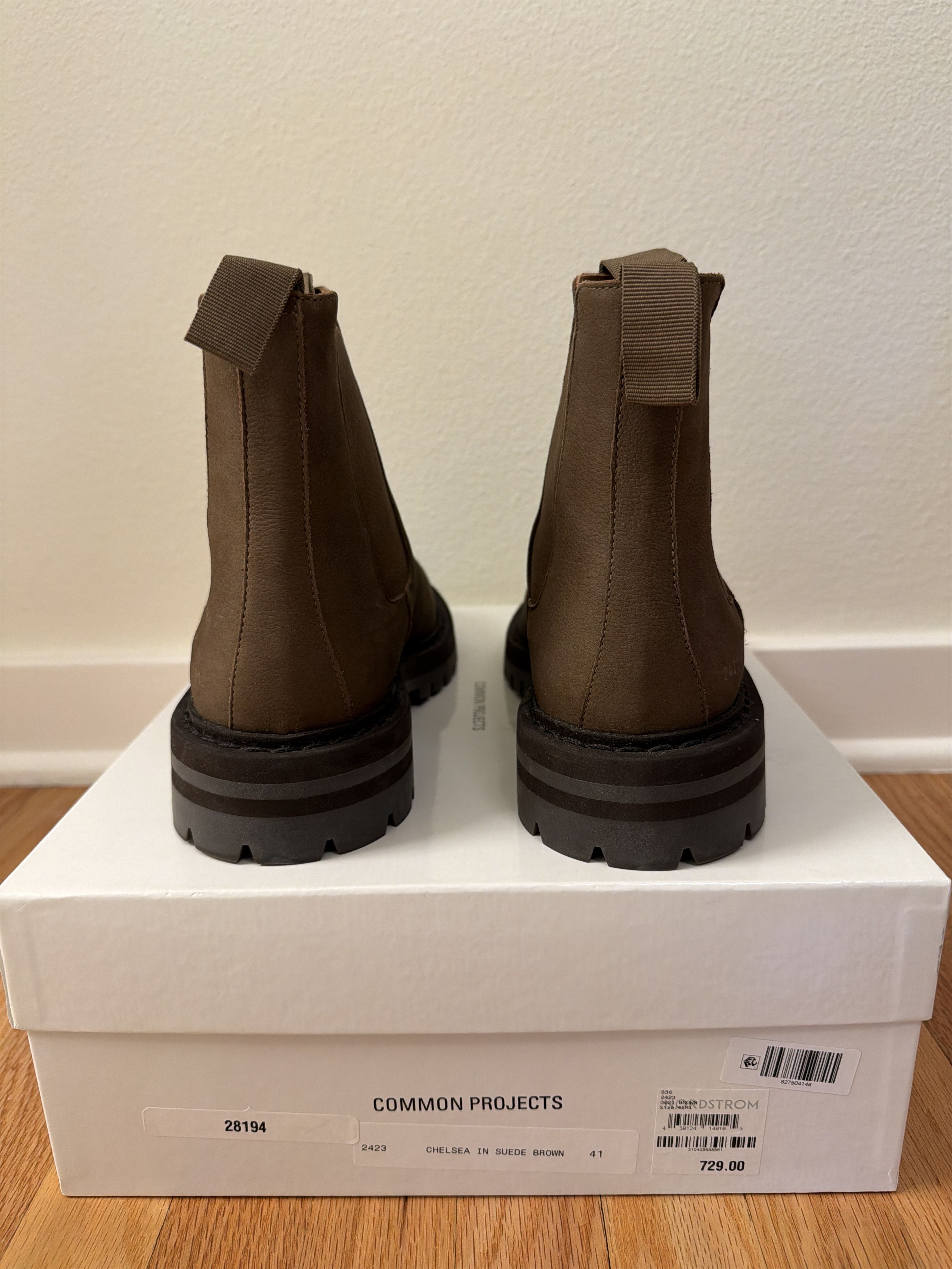 Common Projects Common Projects Chelsea Lug Sole Boots Size US 8 / EU 41 - 11 Thumbnail