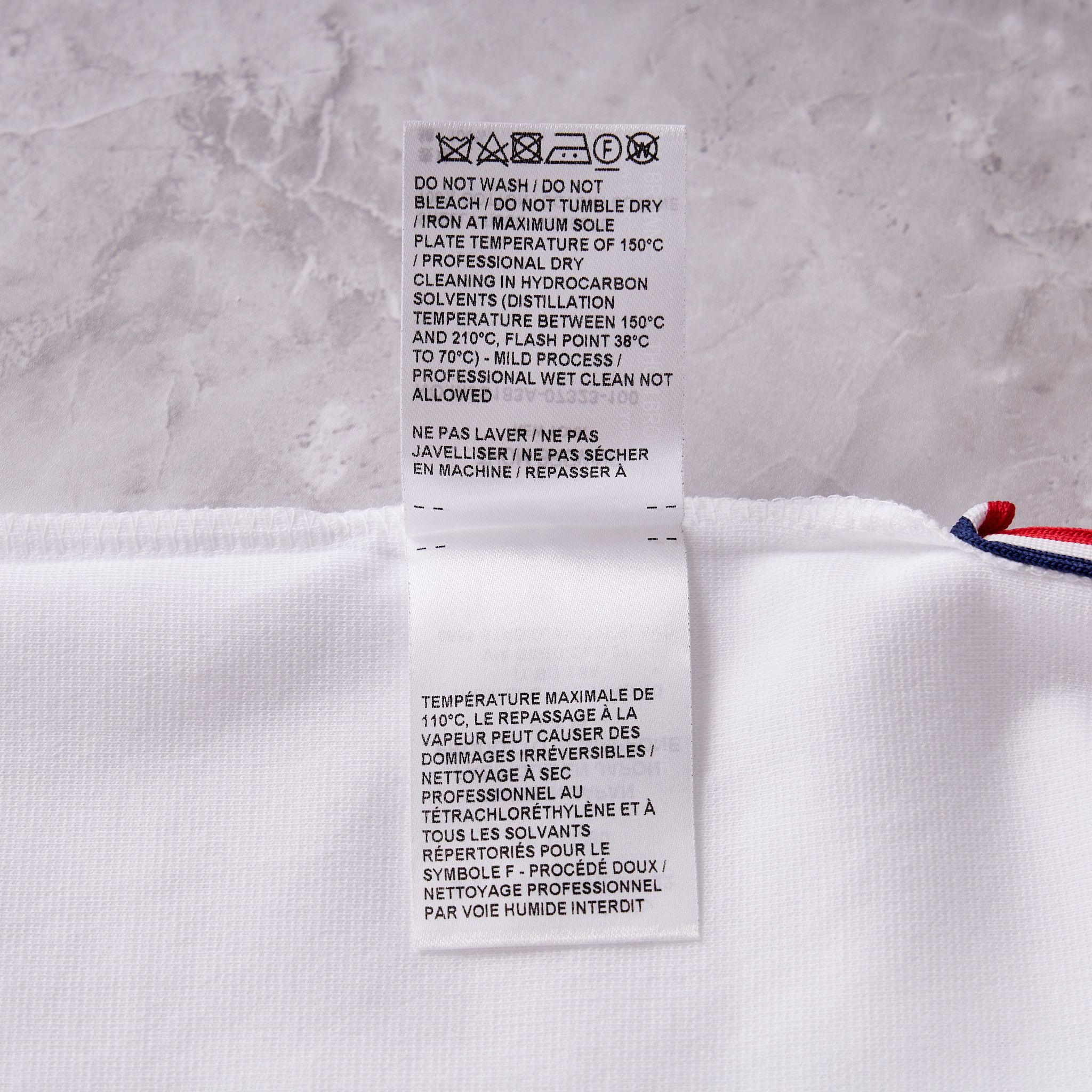 Thom Browne THOM BROWNE Pocket Crew Neck Tee WHITE Size US XL / EU 56 / 4 - 8 Thumbnail