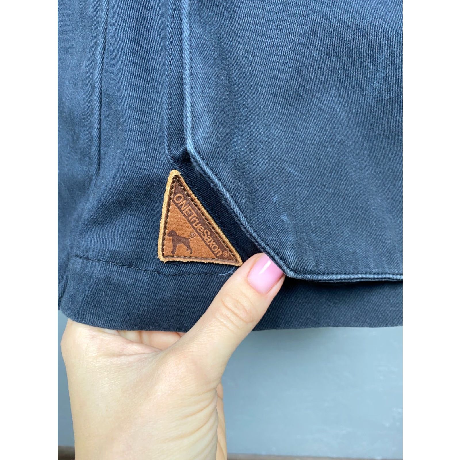 Vintage One True Saxon Vintage Mens Jacket Waterproof Multi Pocket XL Blue - Military Style Size US XL / EU 56 / 4 - 5 Thumbnail