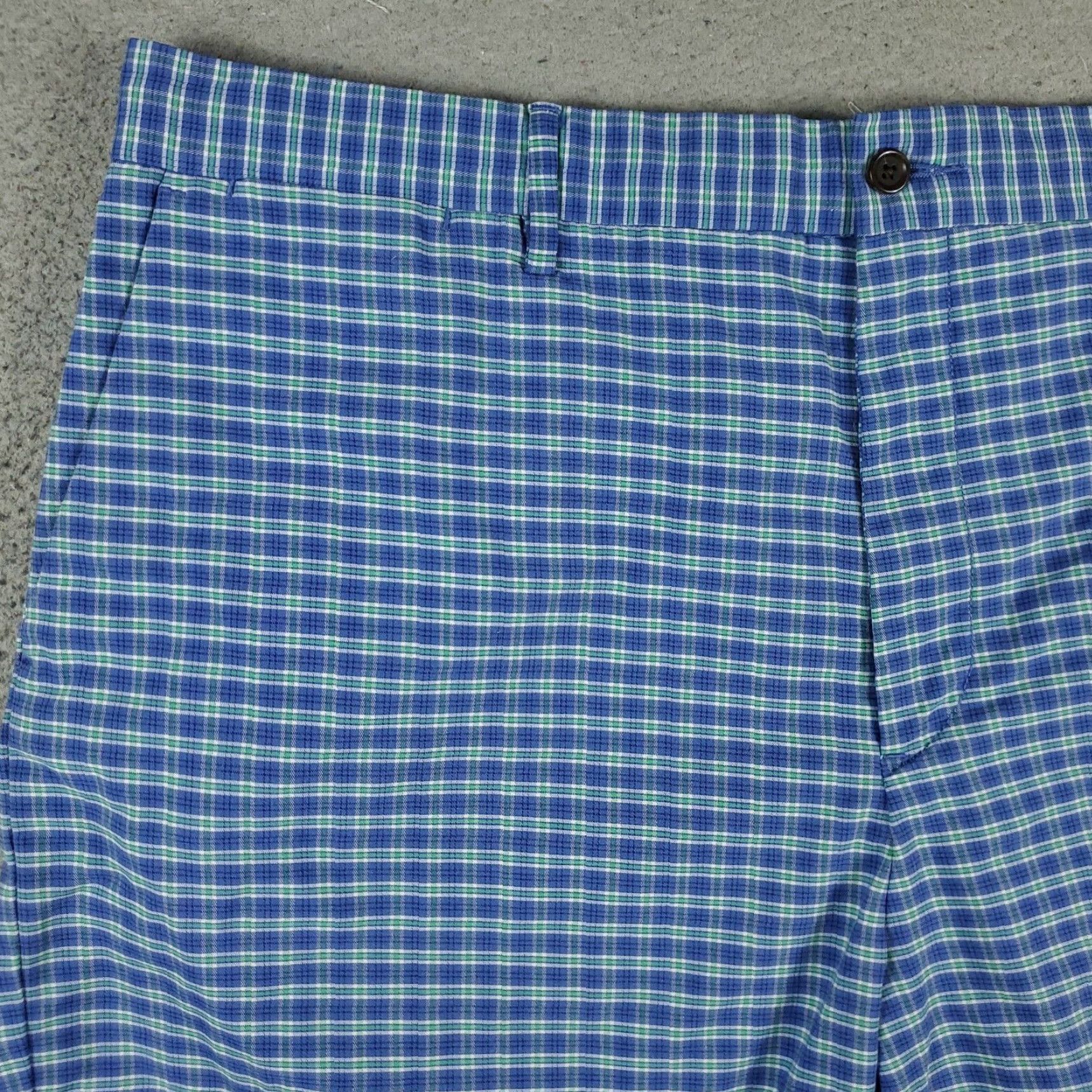 Ralph Lauren Ralph Lauren Mens Shorts Size 40 XL Extra Large Blue Plaid Casual Size US 40 / EU 56 - 2 Thumbnail
