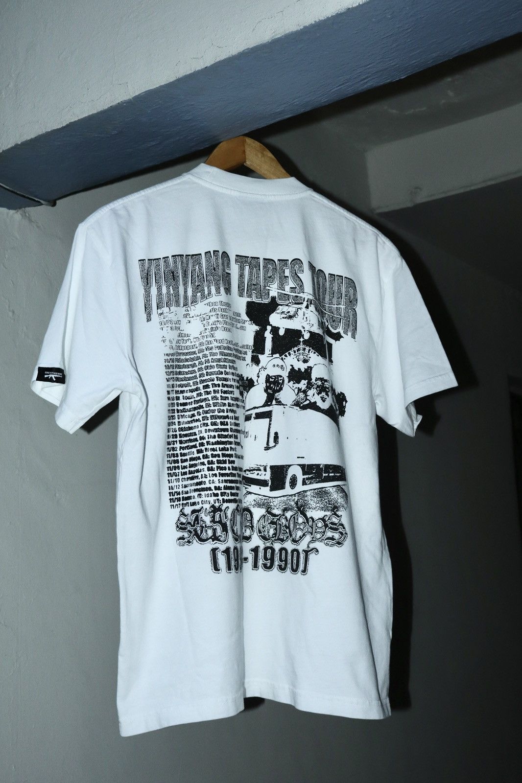 G59 Records G59 Records $uicideboy$ Yin Yang tapes tour tee Size US M / EU 48-50 / 2 - 7 Thumbnail