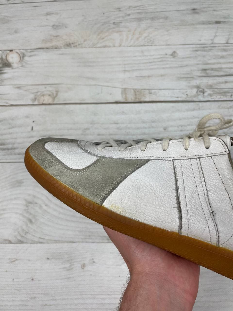 Other GAT BW Sport Army Trainer Bundeswehr Shoes Leather Sneakers Size US 9 / EU 42 - 13 Thumbnail