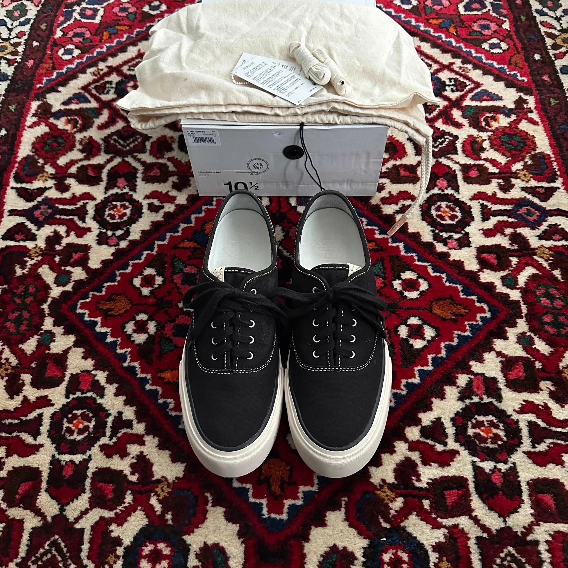 Visvim VISVIM 24SS LOGAN DECK LO SIPE 10.5 Low Top Canvas Size US 10.5 / EU 43-44 - 1 Thumbnail