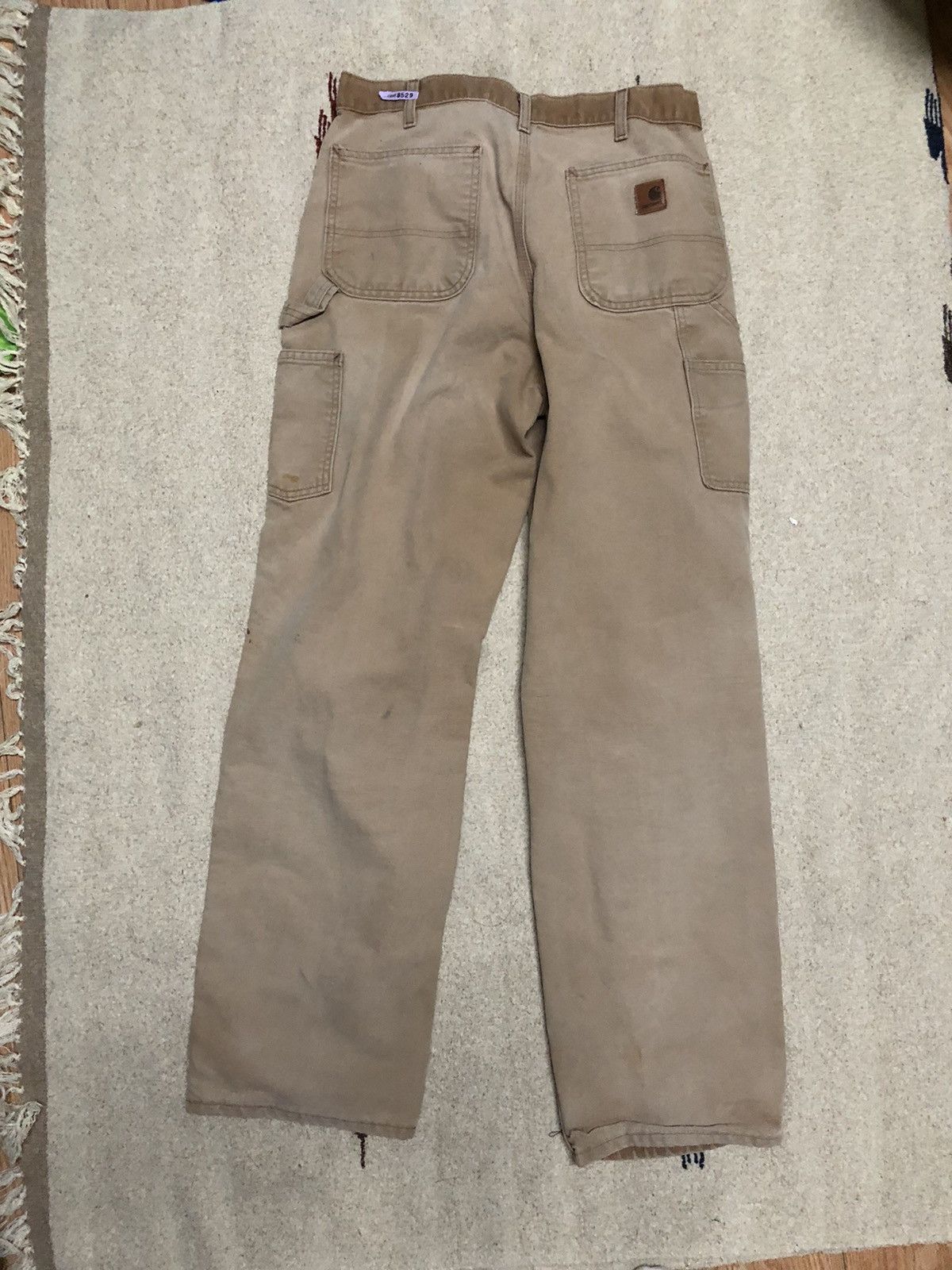 Carhartt × Vintage Vintage 34 Carhartt distress worn pants jeans Size US 34 / EU 50 - 2 Thumbnail