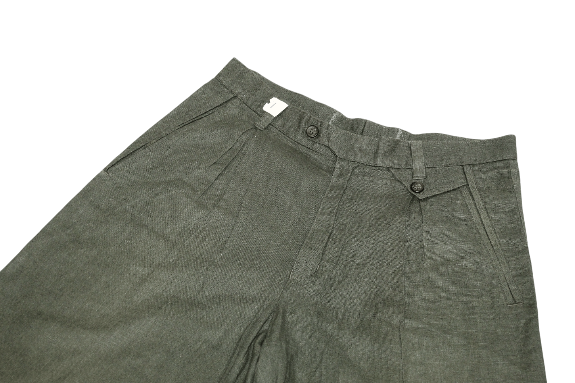 First Aid To The Injured Bertrand Marois Quebec Workshop cotton linen bermuda shorts Size US 31 - 3 Thumbnail