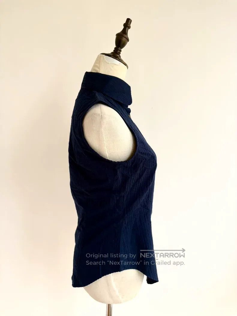 Vivienne Westwood Vivienne Westwood Vintage Blue Striped Saturn Sleeveless V Size M / US 6-8 / IT 42-44 - 5 Thumbnail