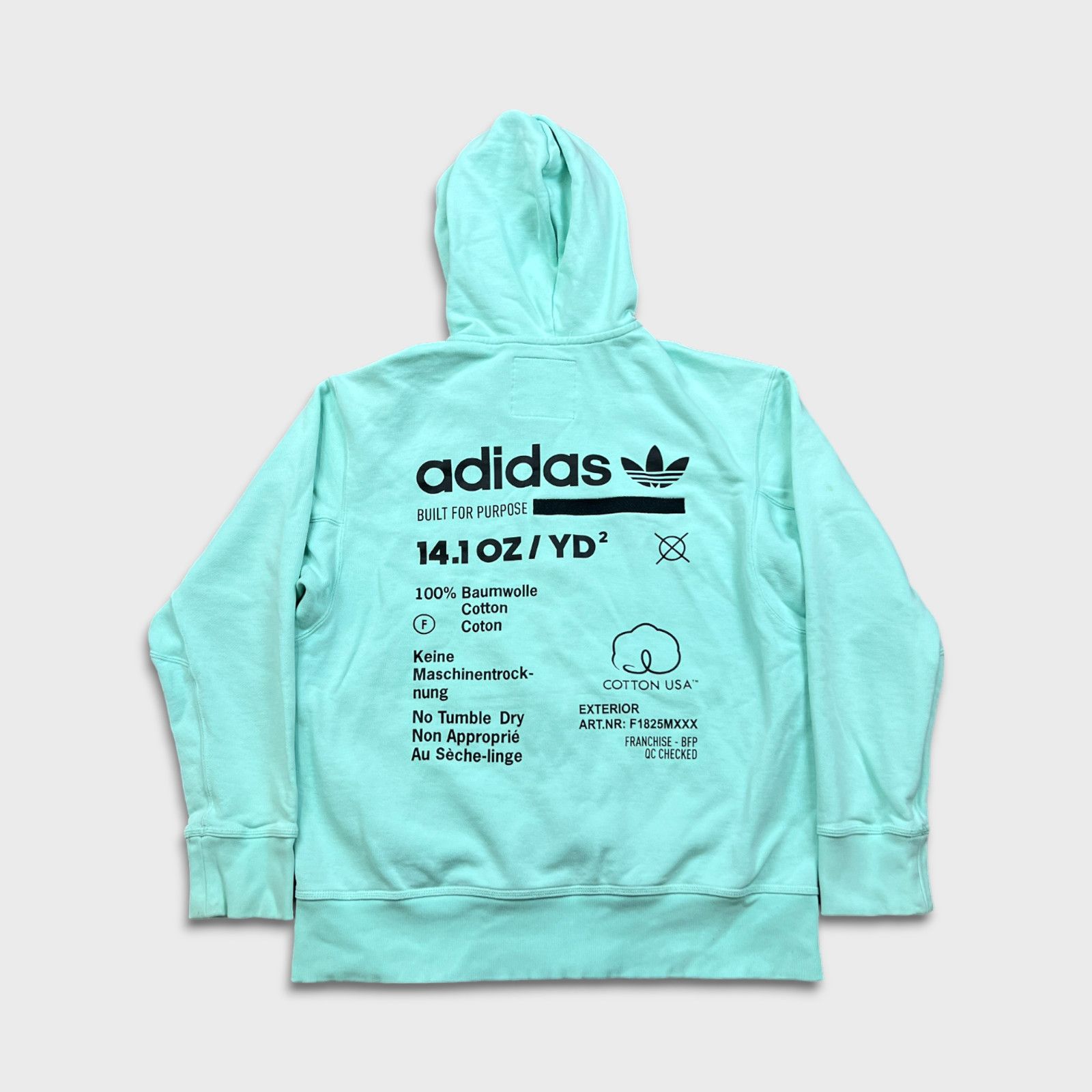Adidas × Vintage Adidas Kaval Hoodie Small Originals Zip Hooded Sweatshirt Size US S / EU 44-46 / 1 - 5 Thumbnail