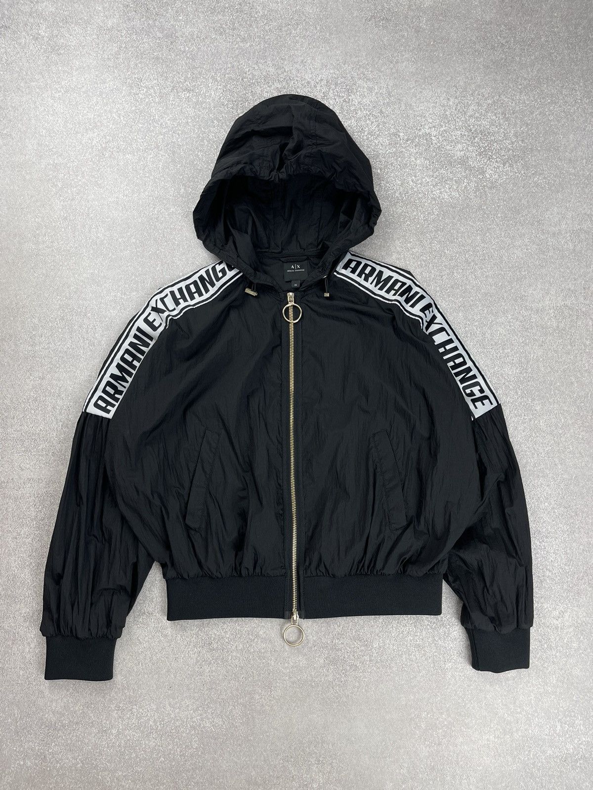 Armani Exchange Armani Exchange Nylon Windbreaker Jacket Women’s Size Xs Size XS / US 0-2 / IT 36-38 - 1 Thumbnail