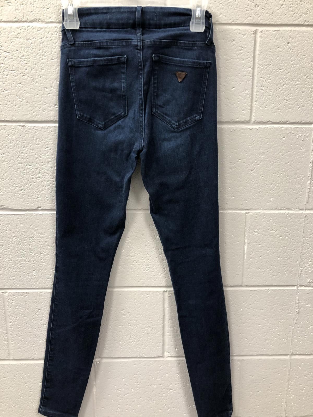 Guess Stylish Guess Dark Wash Skinny Jeans Size 40" / US 18 - 4 Thumbnail