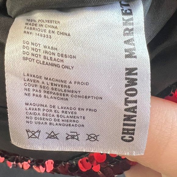 Market Chinatown Market Reversible Sequin Jacket Size US L / EU 52-54 / 3 - 6 Thumbnail