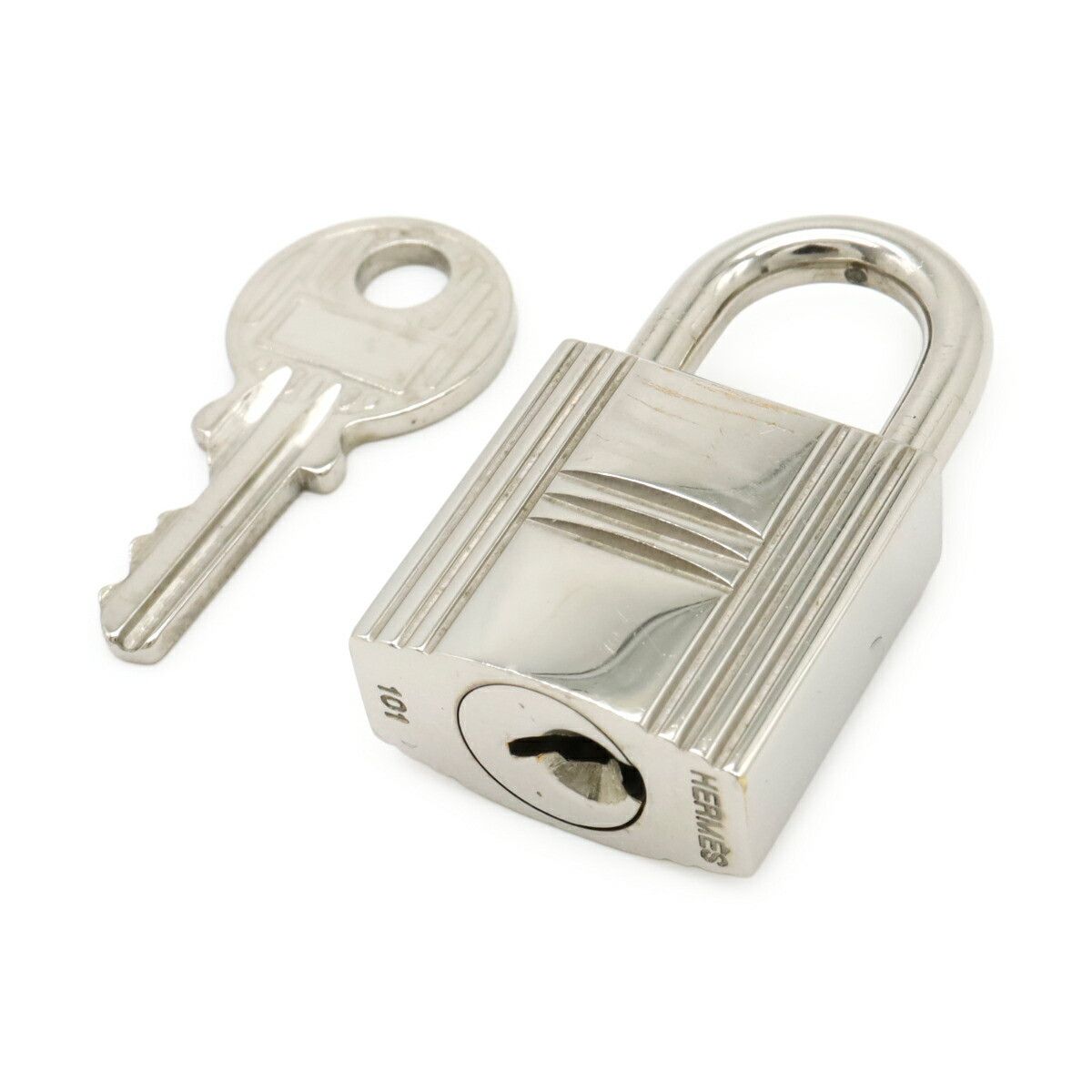 Hermes Hermes Hermes Cadena101 padlock with key Metal Charm DUTY FREE for USA Size ONE SIZE - 1 Thumbnail