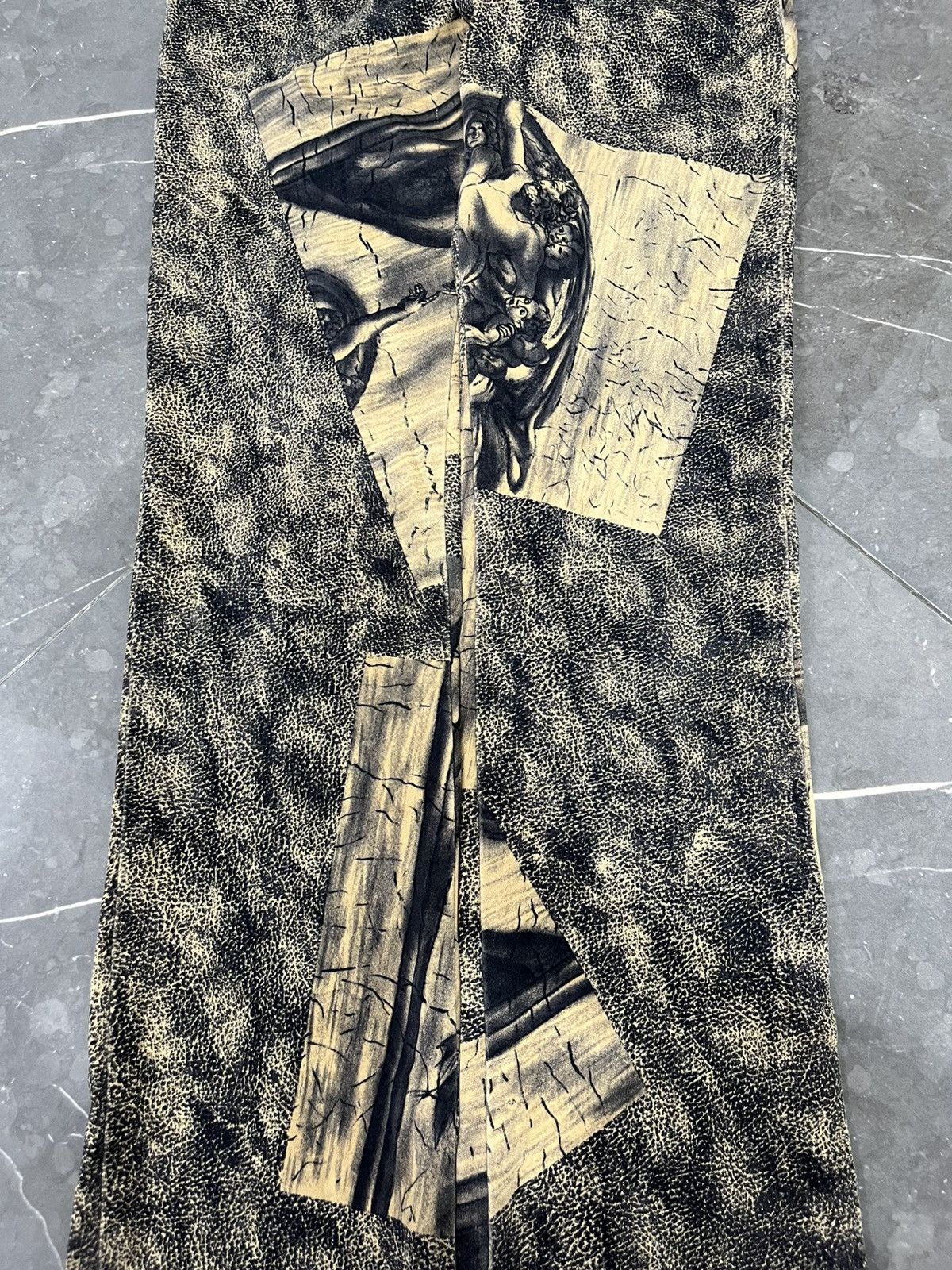If Six Was Nine × Japanese Brand × Le Grande Bleu (L.G.B.) Xix art pants jpg styled Size 30" / US 8 / IT 44 - 3 Thumbnail