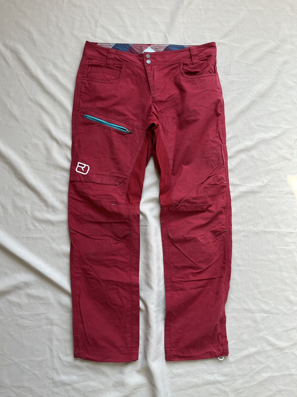 ORTOVOX ORTOVOX Red Outdoor Pants S Size 26" / US 2 / IT 38 - 1 Thumbnail