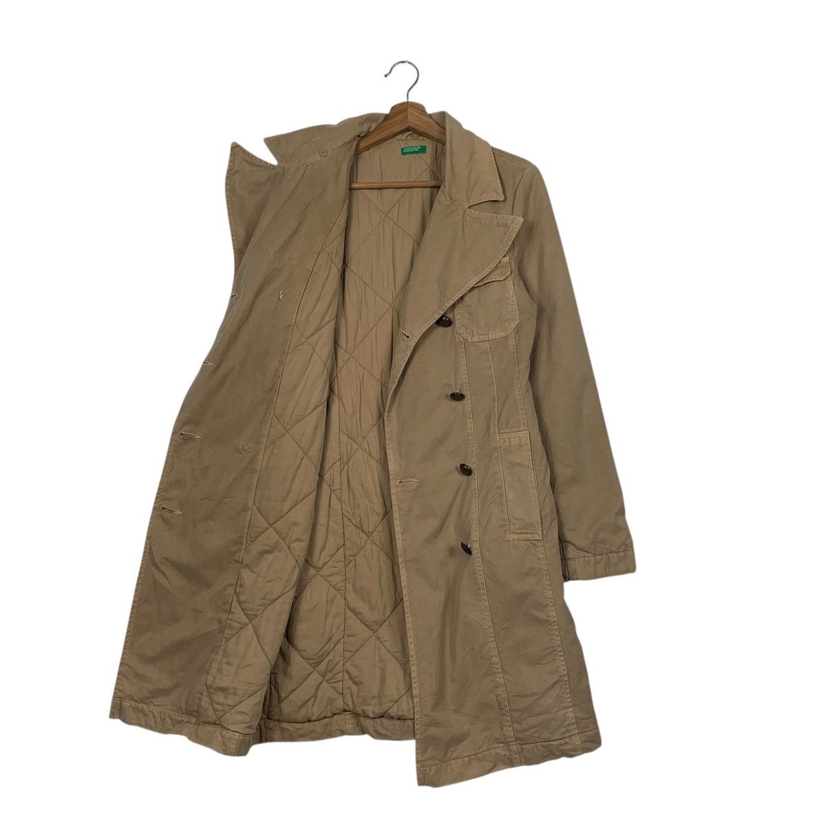 United Colors Of Benetton United Color Of Benetton Double Breasted Trench Coat Size M / US 6-8 / IT 42-44 - 10 Thumbnail