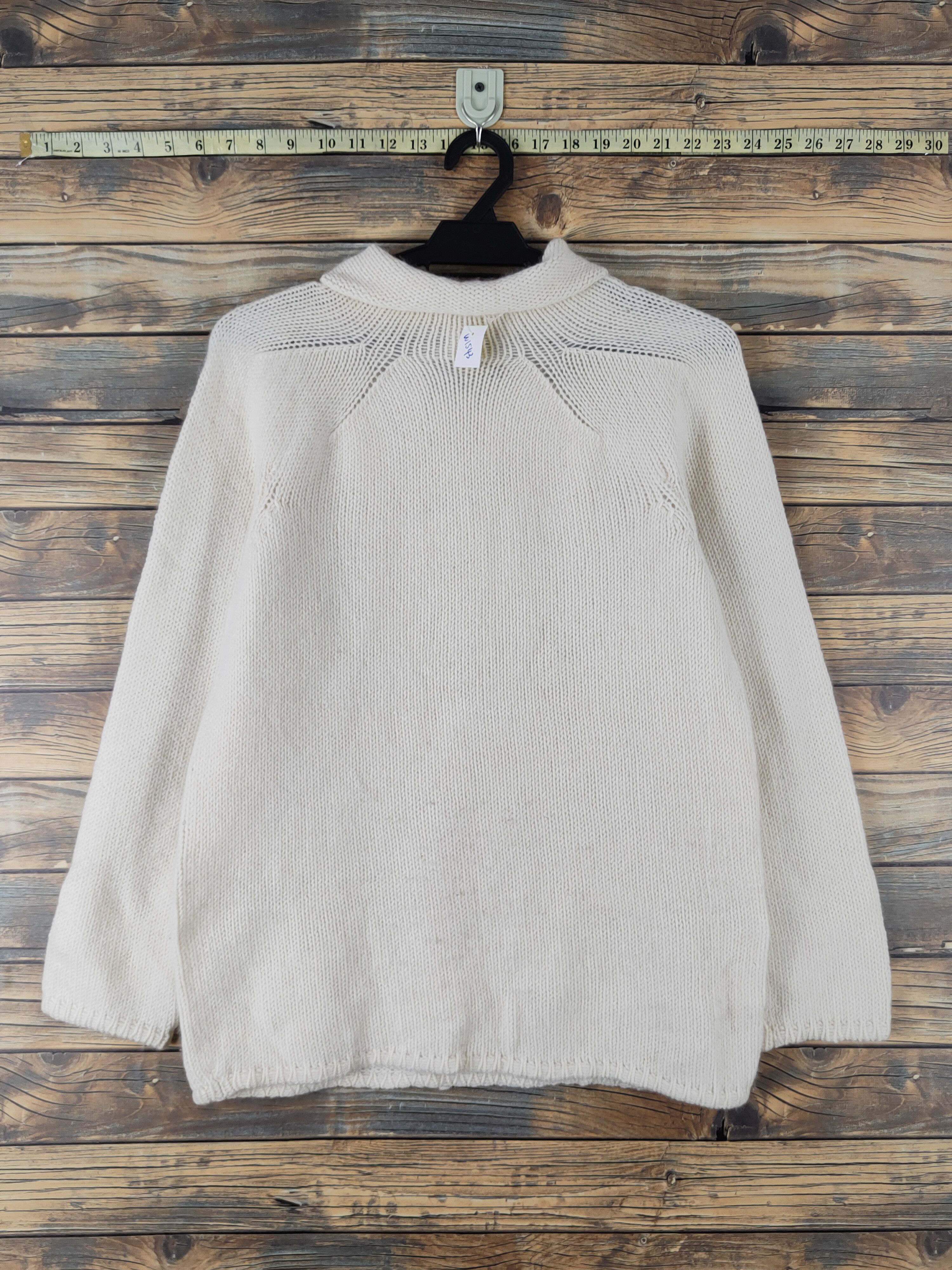 Vintage Ciridini made in italy Ivory Knitwear Sweatshirts #W1543 Size S / US 4 / IT 40 - 7 Thumbnail
