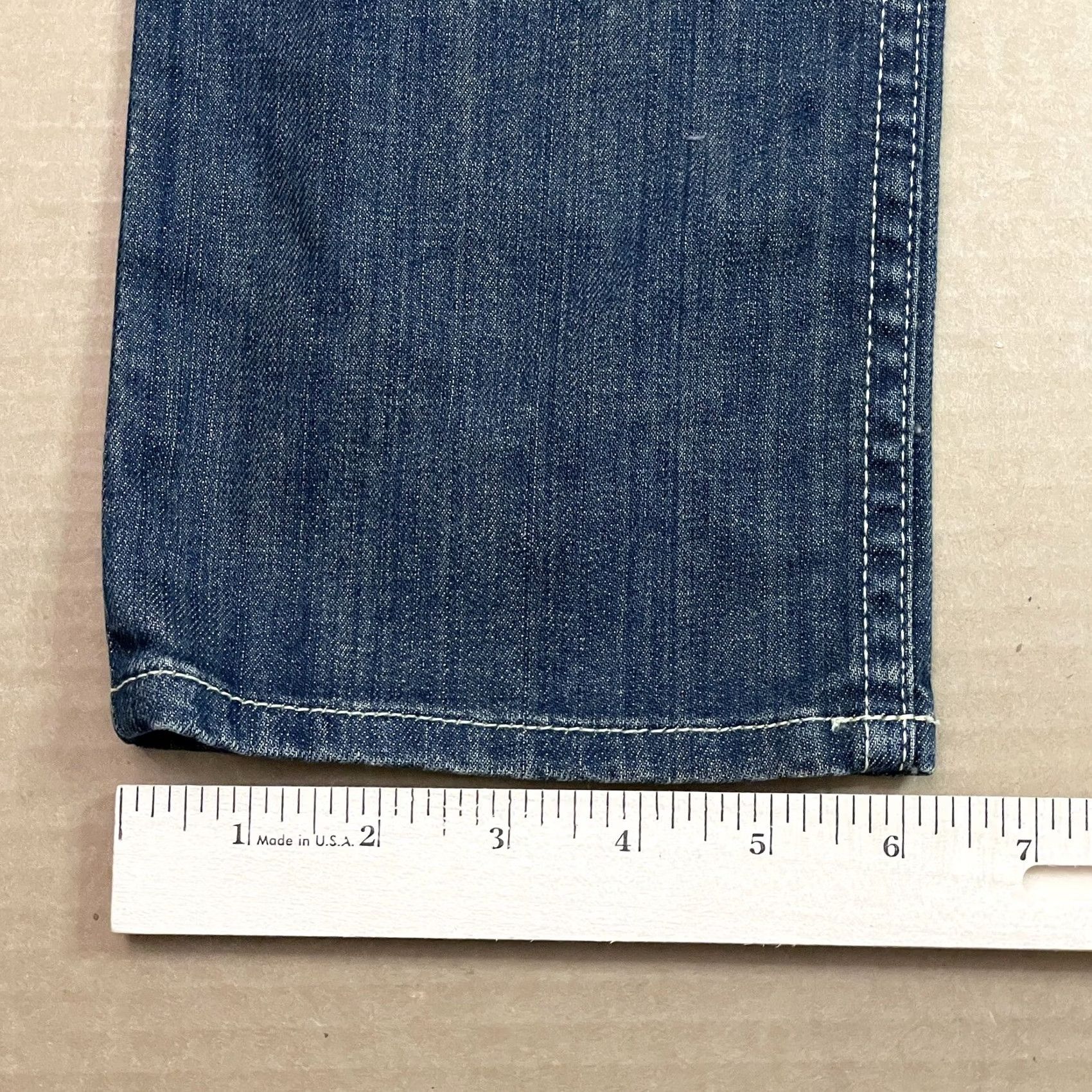 Vintage VINTAGE William Rast Jeans Womens 25 Blue Amie Ultra Skinny Capri Wash Ladies Jeans Size 42" / US 20 - 2 Thumbnail