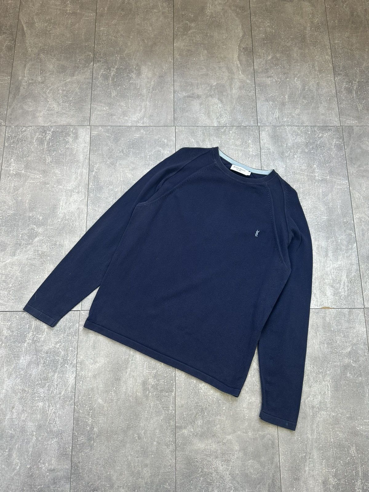Men’s YvesSaintLauren luxury sweater small logo