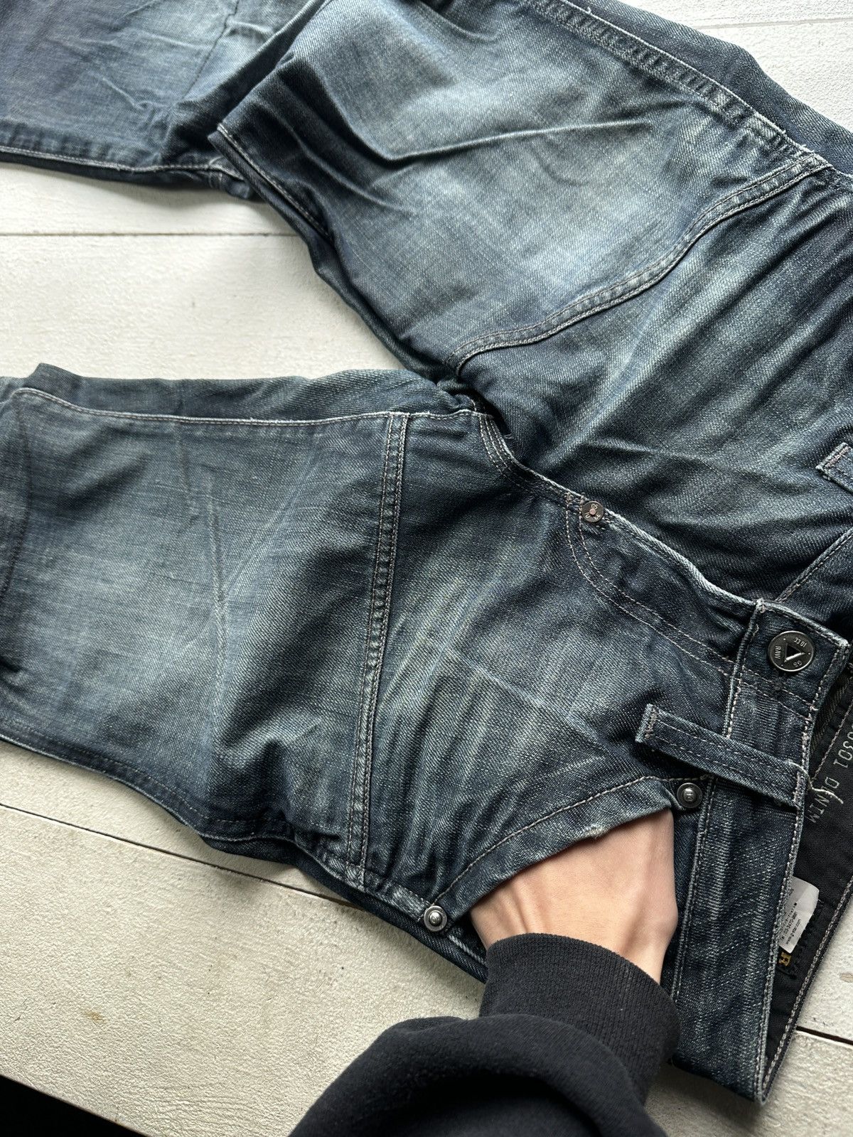 G-Star VNTG🚨96 G STAR RAW Jeans AVANT GARDE Washed Denim y2k 3301 Size 27" / US 4 / IT 40 - 6 Thumbnail
