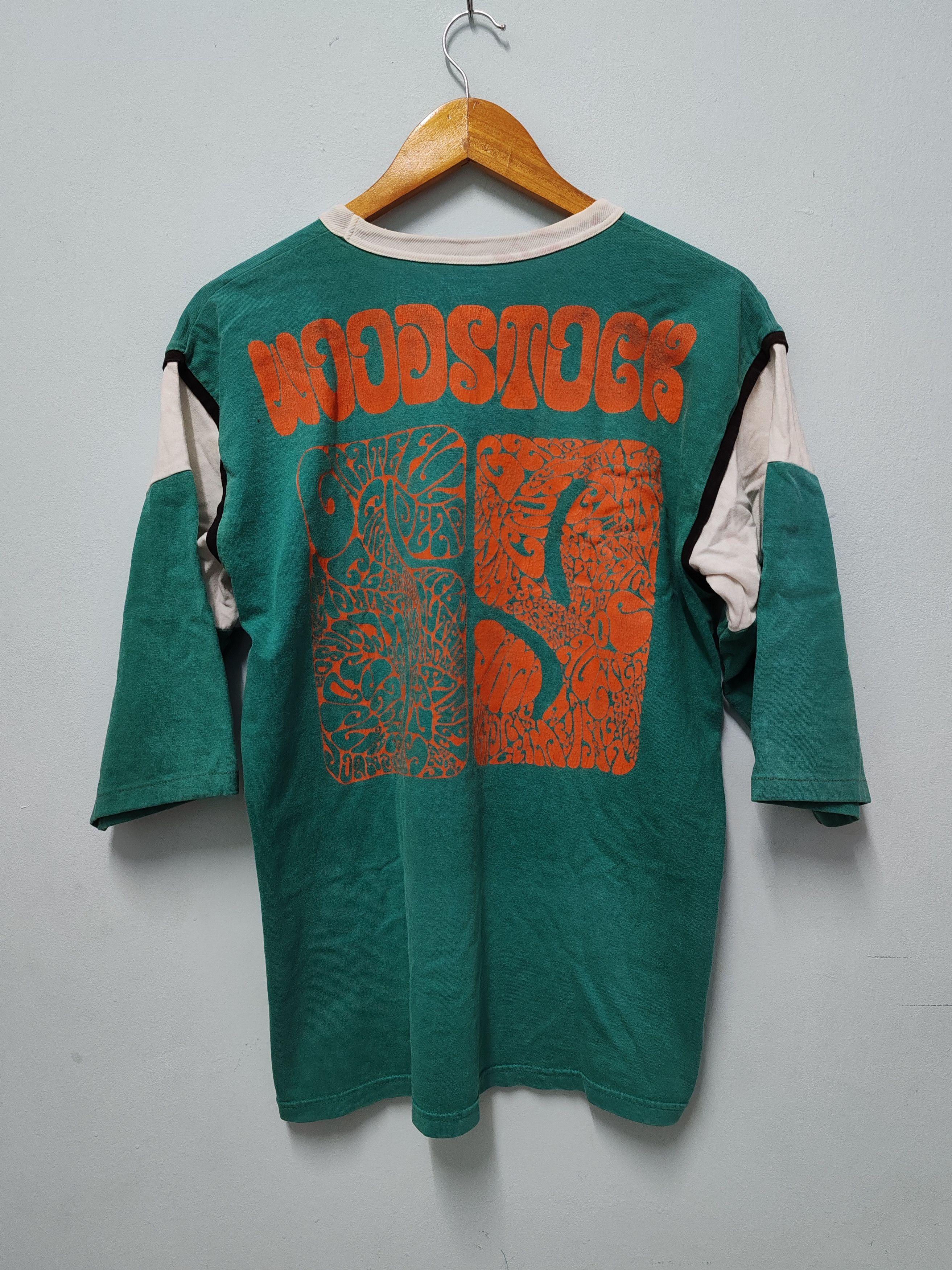 Band Tees Vintage Rare Woodstock Backstage Staff Tee Morrissey Bjork Size US M / EU 48-50 / 2 - 2 Thumbnail