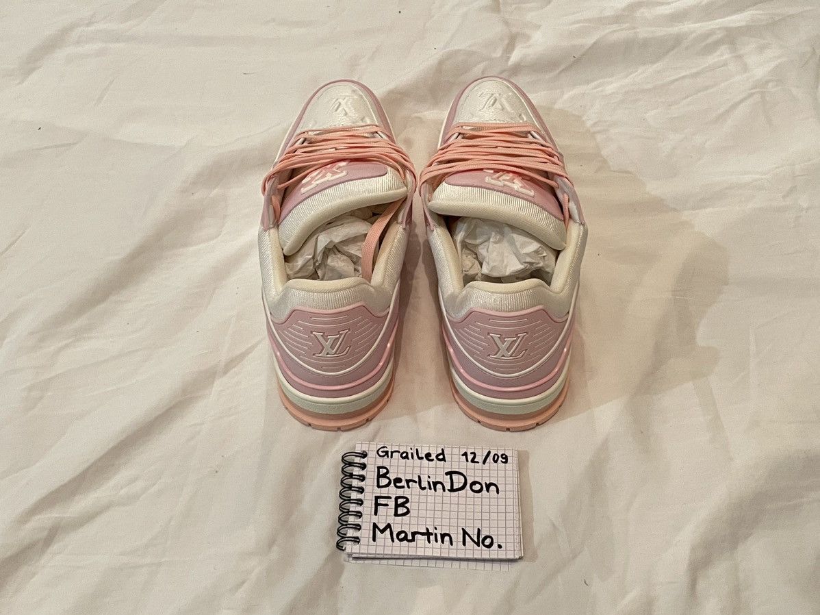 Louis Vuitton Louis Vuitton Trainer Pink US 9 Size US 9 / EU 42 - 4 Thumbnail
