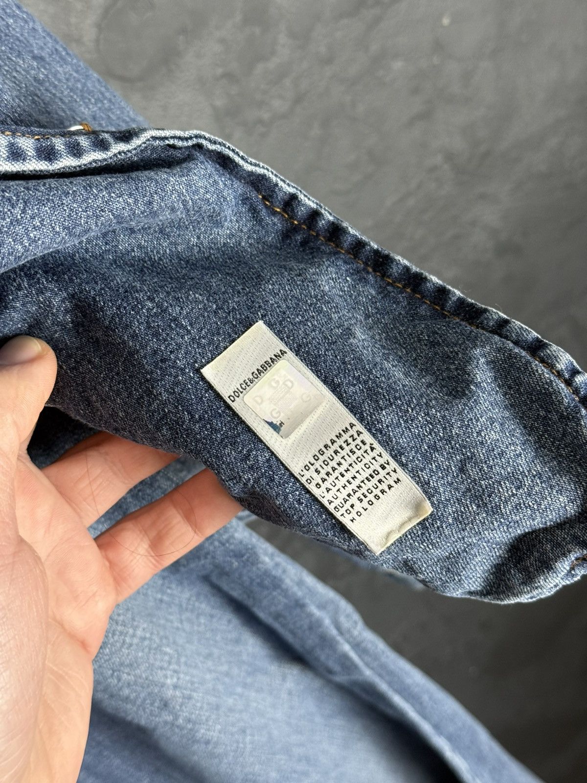 Dolce & Gabbana Dolce & Gabbana Women’s Vintage Denim Suit Jeans Luxury Size M / US 6-8 / IT 42-44 - 11 Thumbnail
