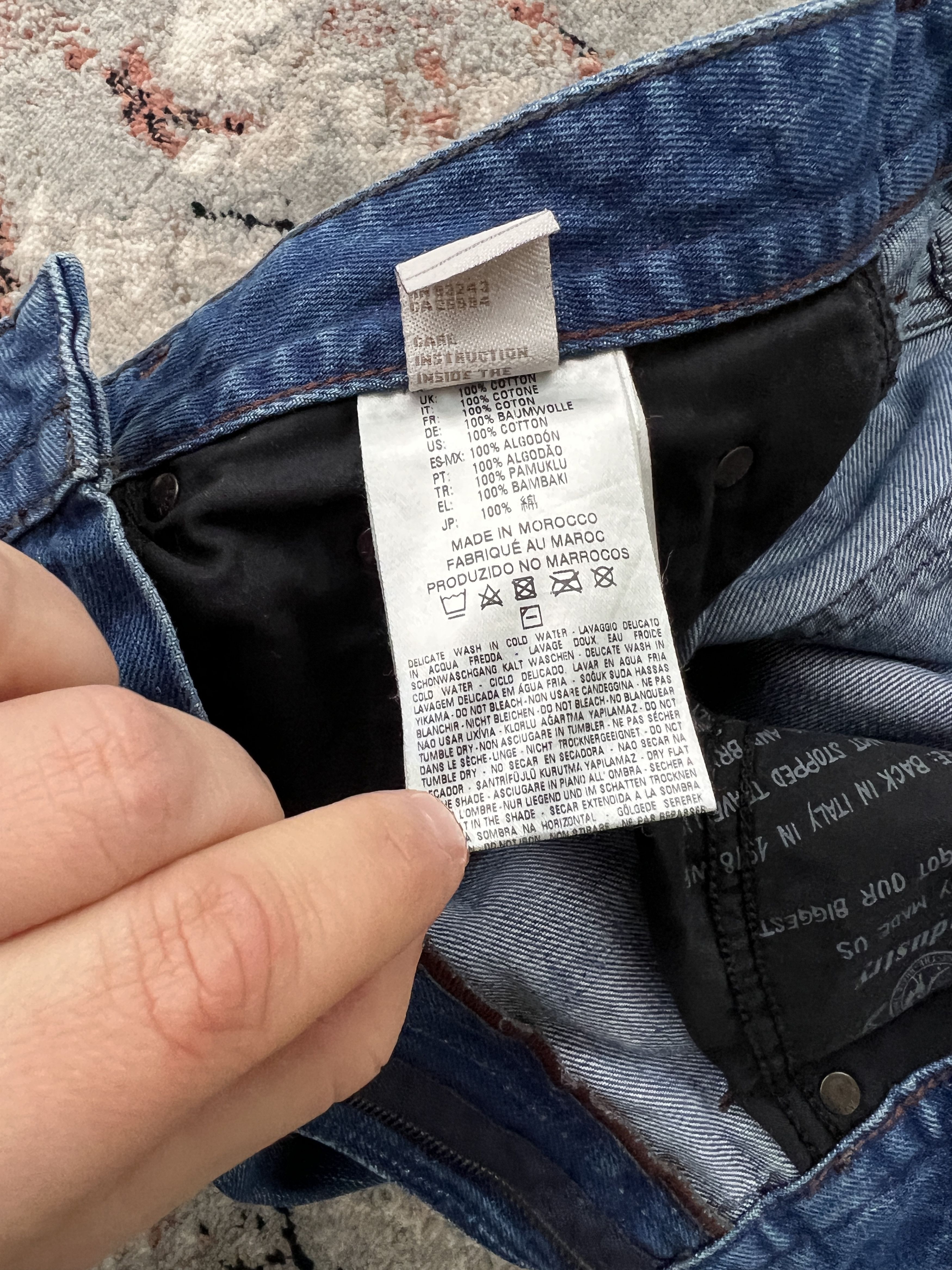 Diesel Diesel Thavar Slim-Skinny Jeans Size US 30 / EU 46 - 10 Thumbnail