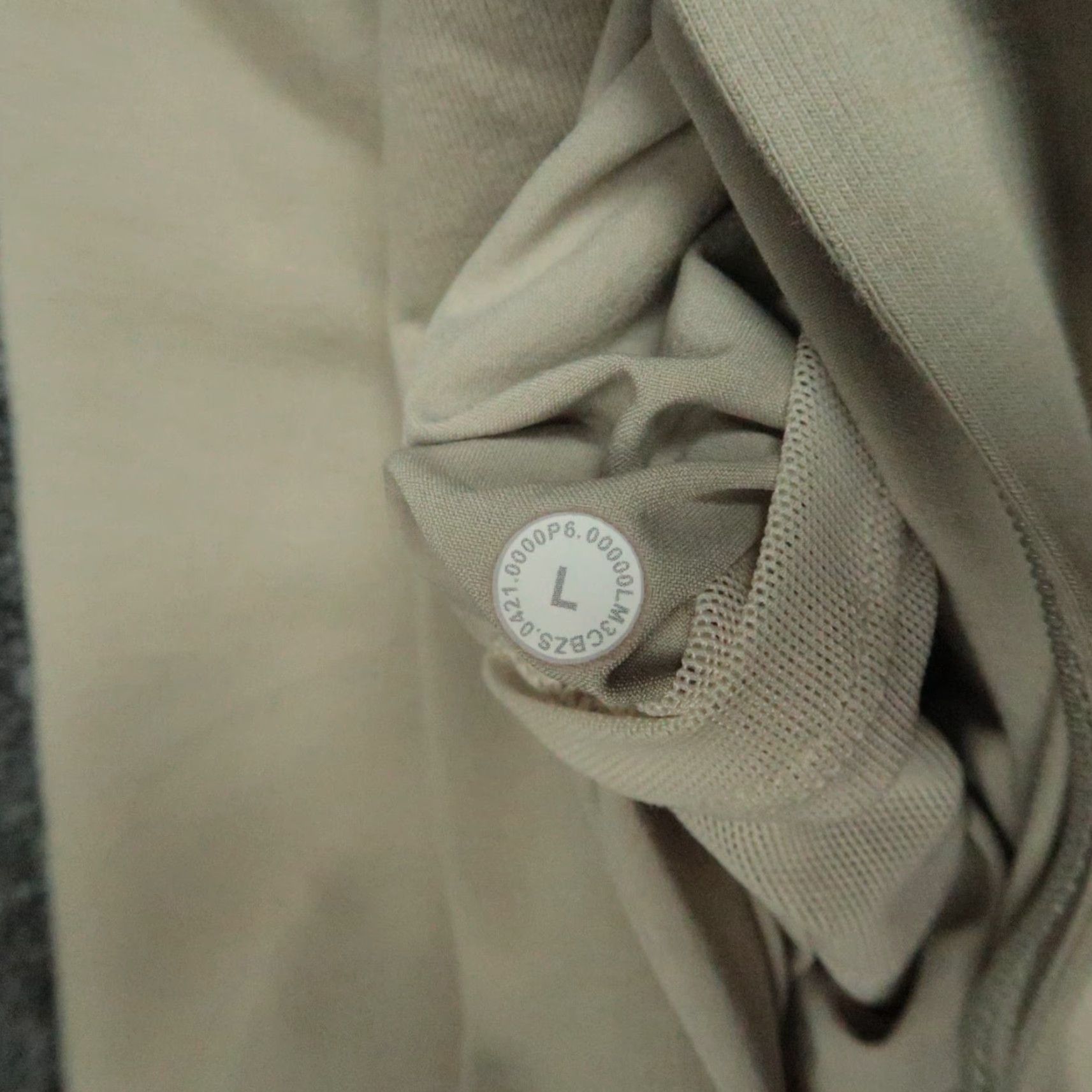 Lululemon Lululemon Hoodie Mens Large Beige City Sweat Full Zip Pockets Performance Size US L / EU 52-54 / 3 - 6 Thumbnail