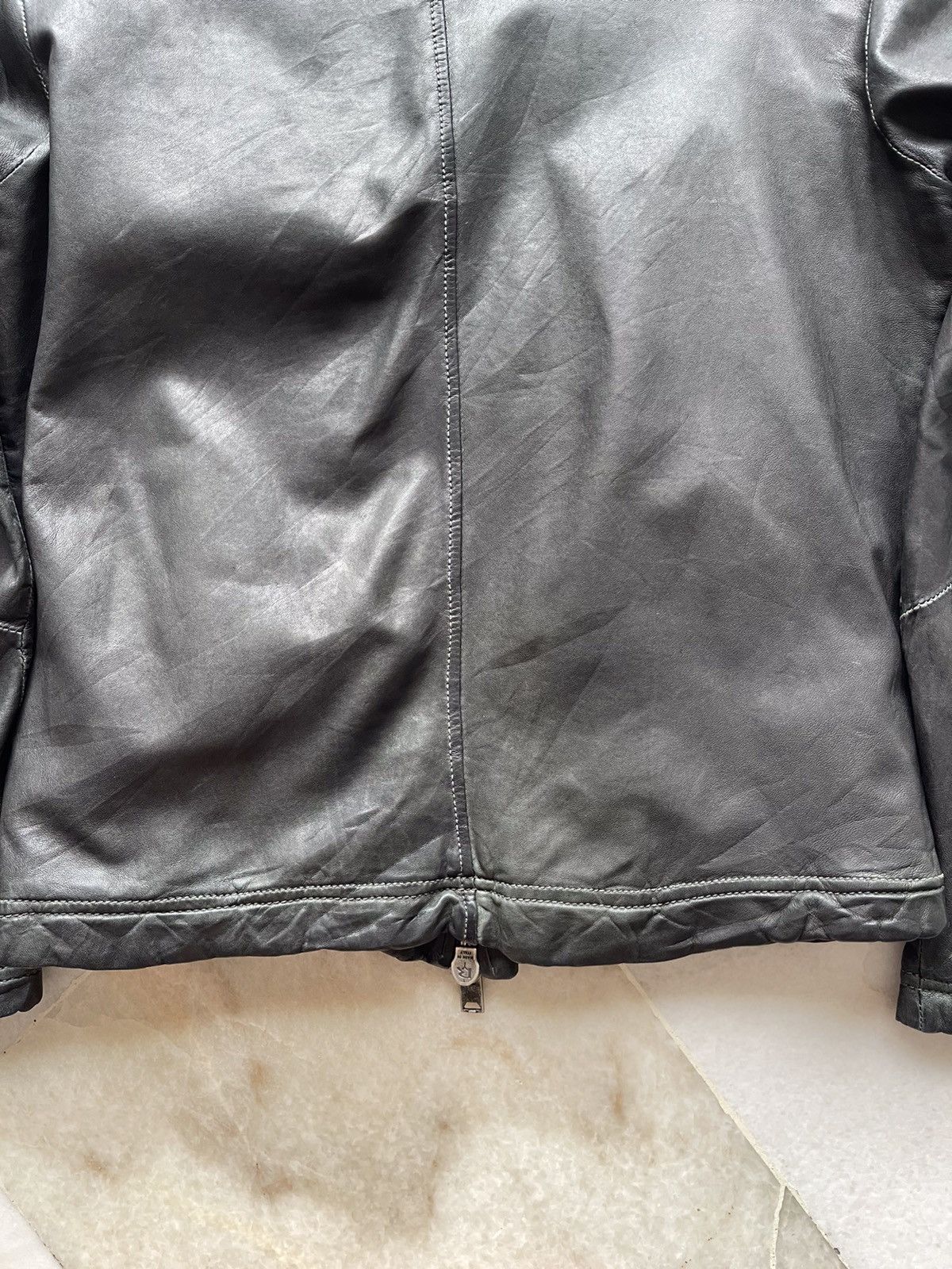Giorgio Brato Giorgio Brato Vera Pelle Leather Jacket Size US S / EU 44-46 / 1 - 21 Thumbnail