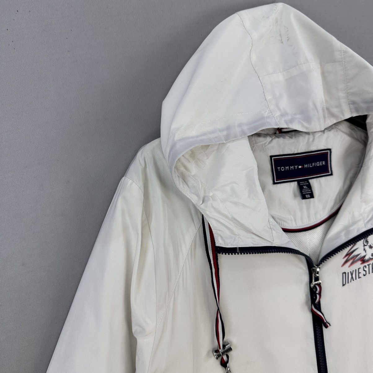 Tommy Hilfiger TOMMY HILFIGER DIXIE STATE University Zipper Jacket Size L / US 10 / IT 46 - 2 Thumbnail