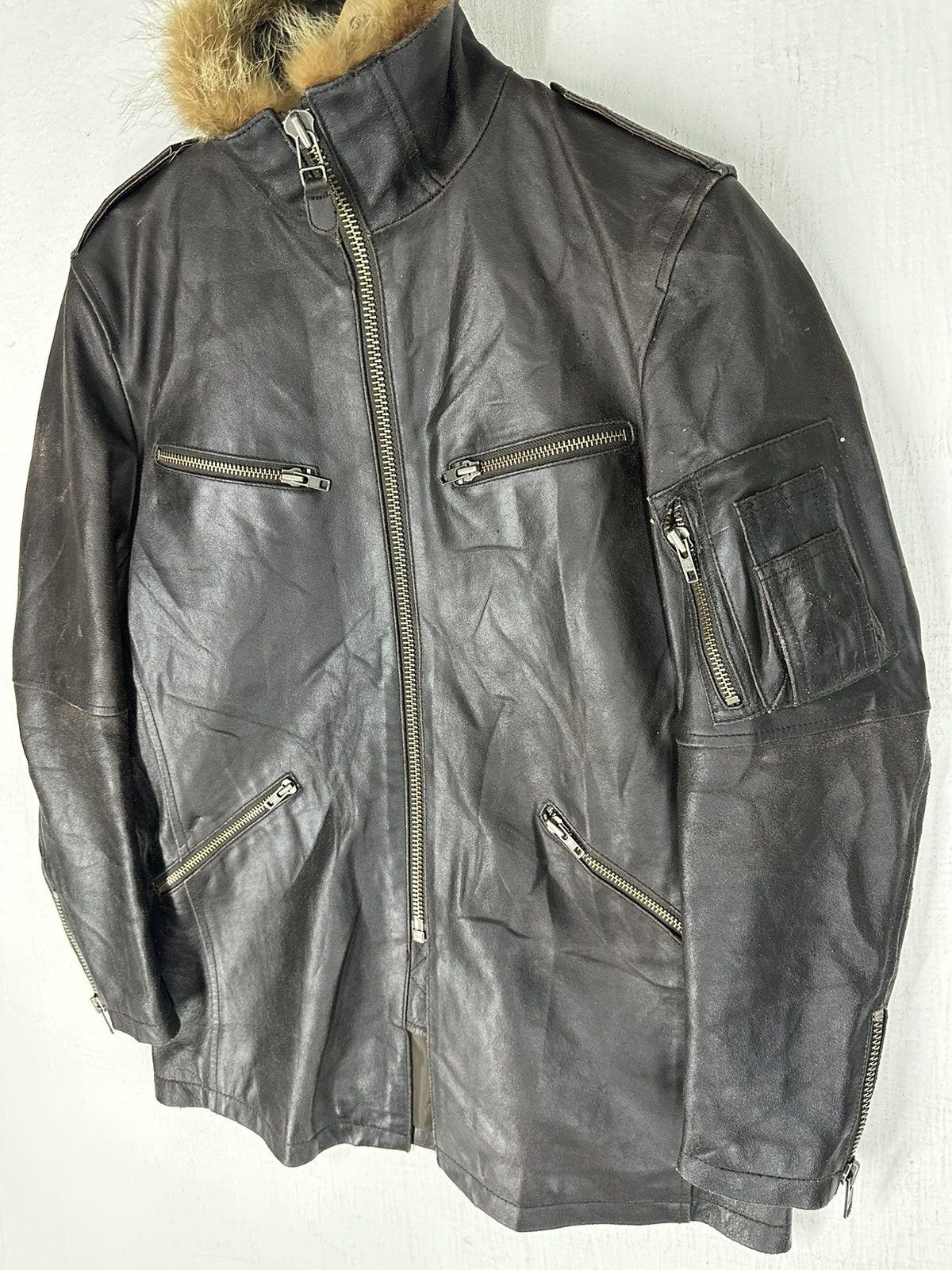 ABAHOUSE Vintage Abahouse Leather Ride Jacket Size US M / EU 48-50 / 2 - 2 Thumbnail
